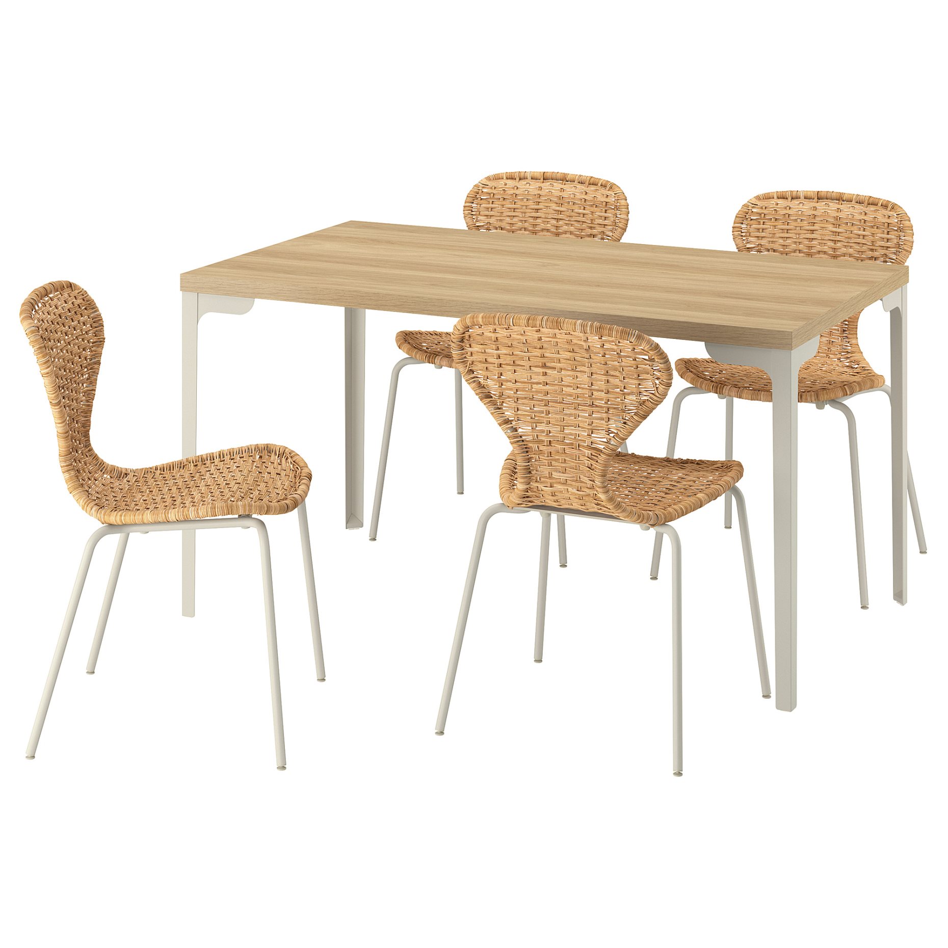 SKÅLSTA, table and 4 chairs, 140x80 cm, 196.089.89