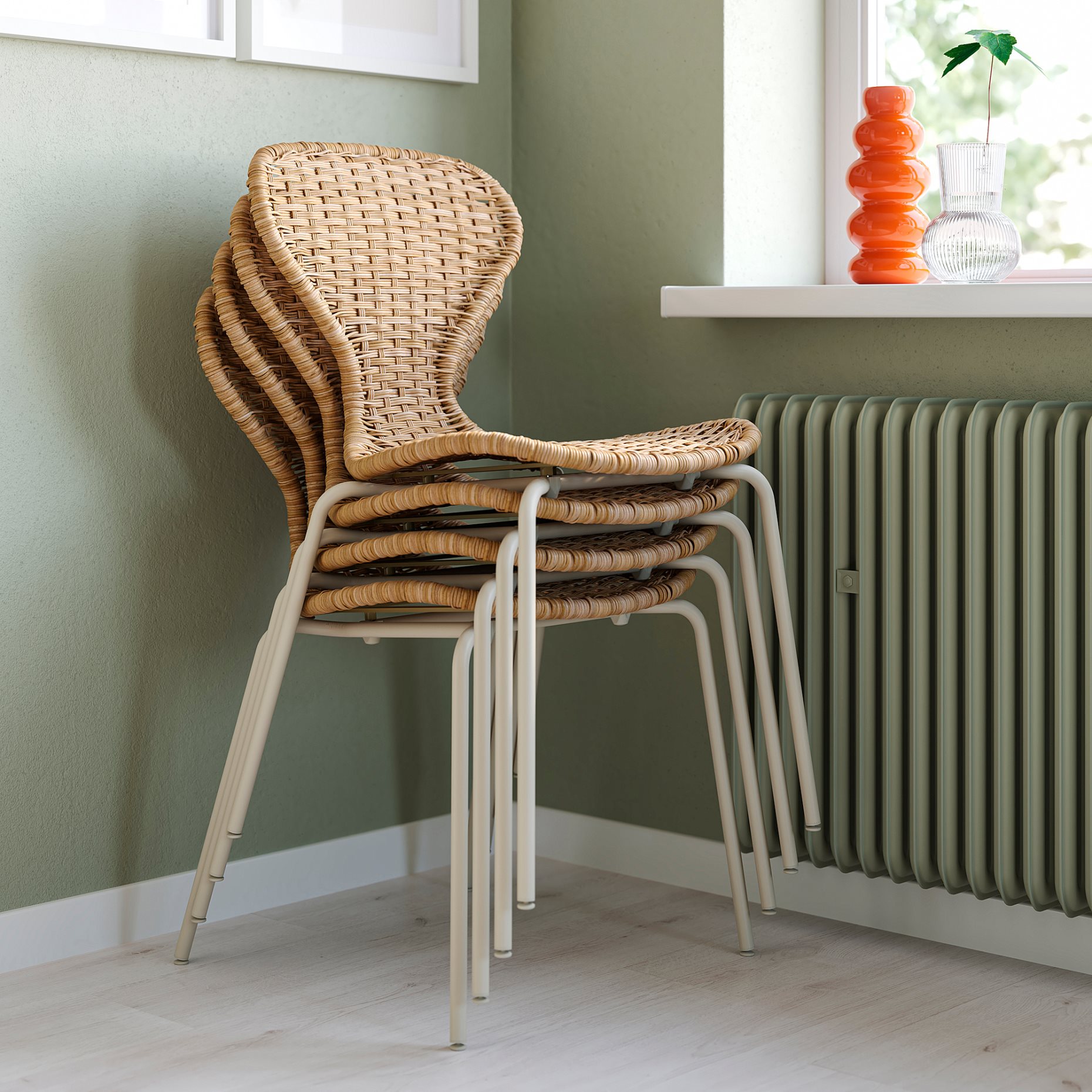 SKÅLSTA, table and 4 chairs, 140x80 cm, 196.089.89