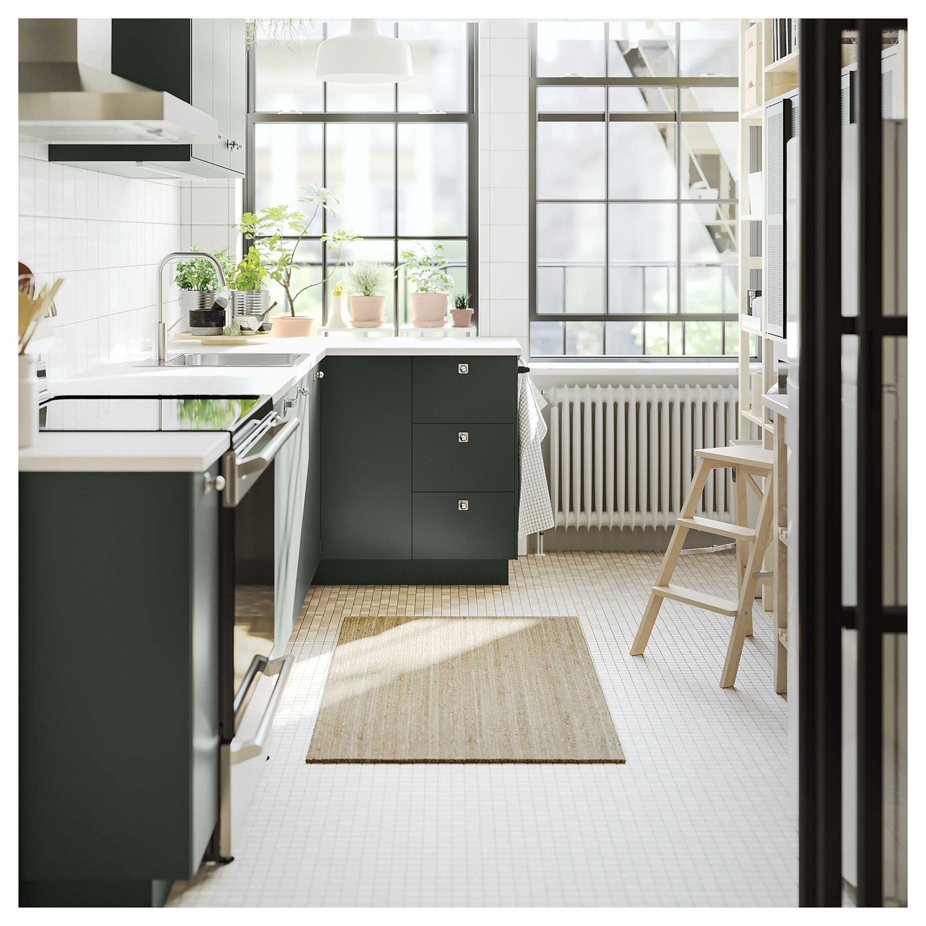 LOHALS, rug flatwoven, 80x150 cm, 203.074.81