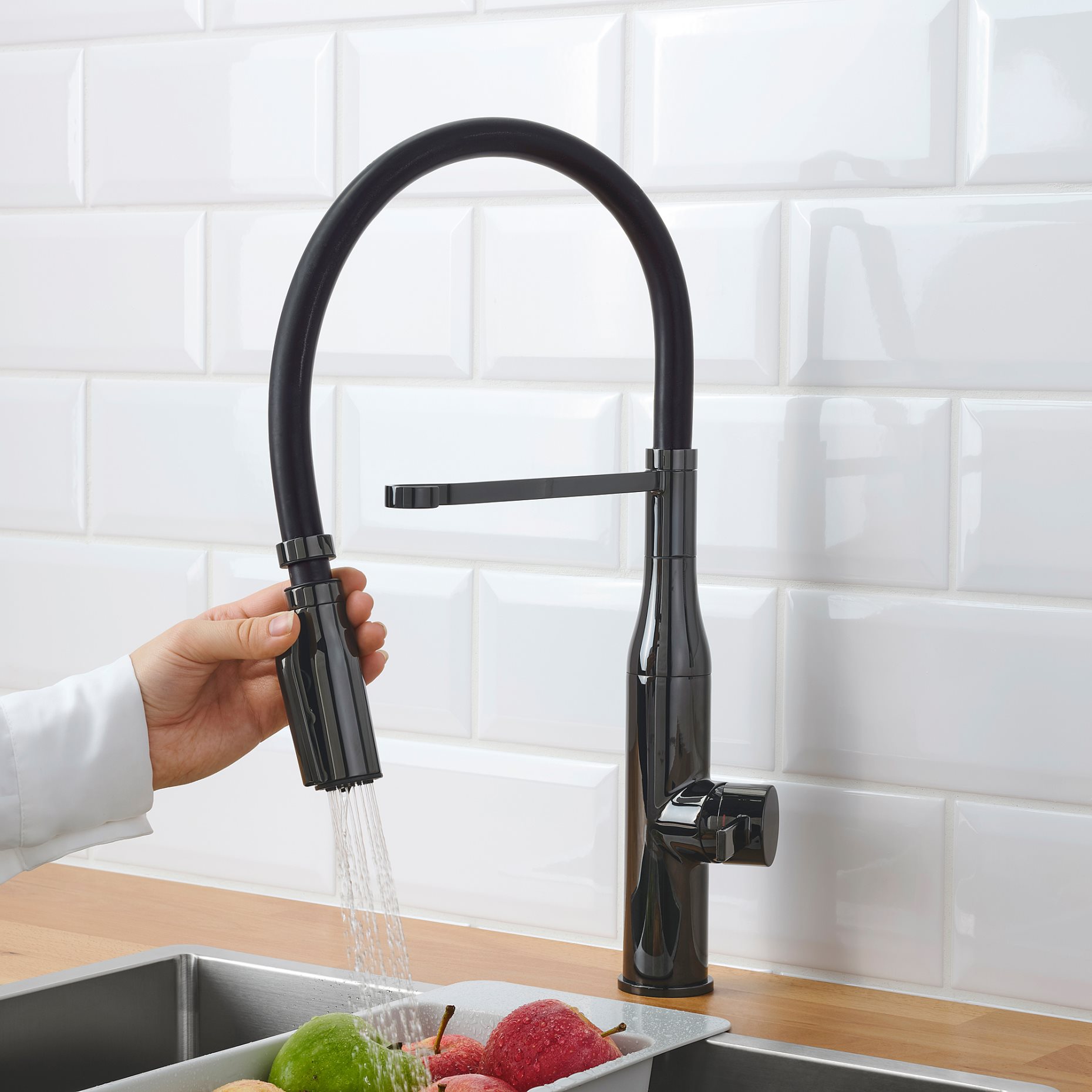 TOLLSJÖN, kitchen mixer tap/handspray, 203.416.92