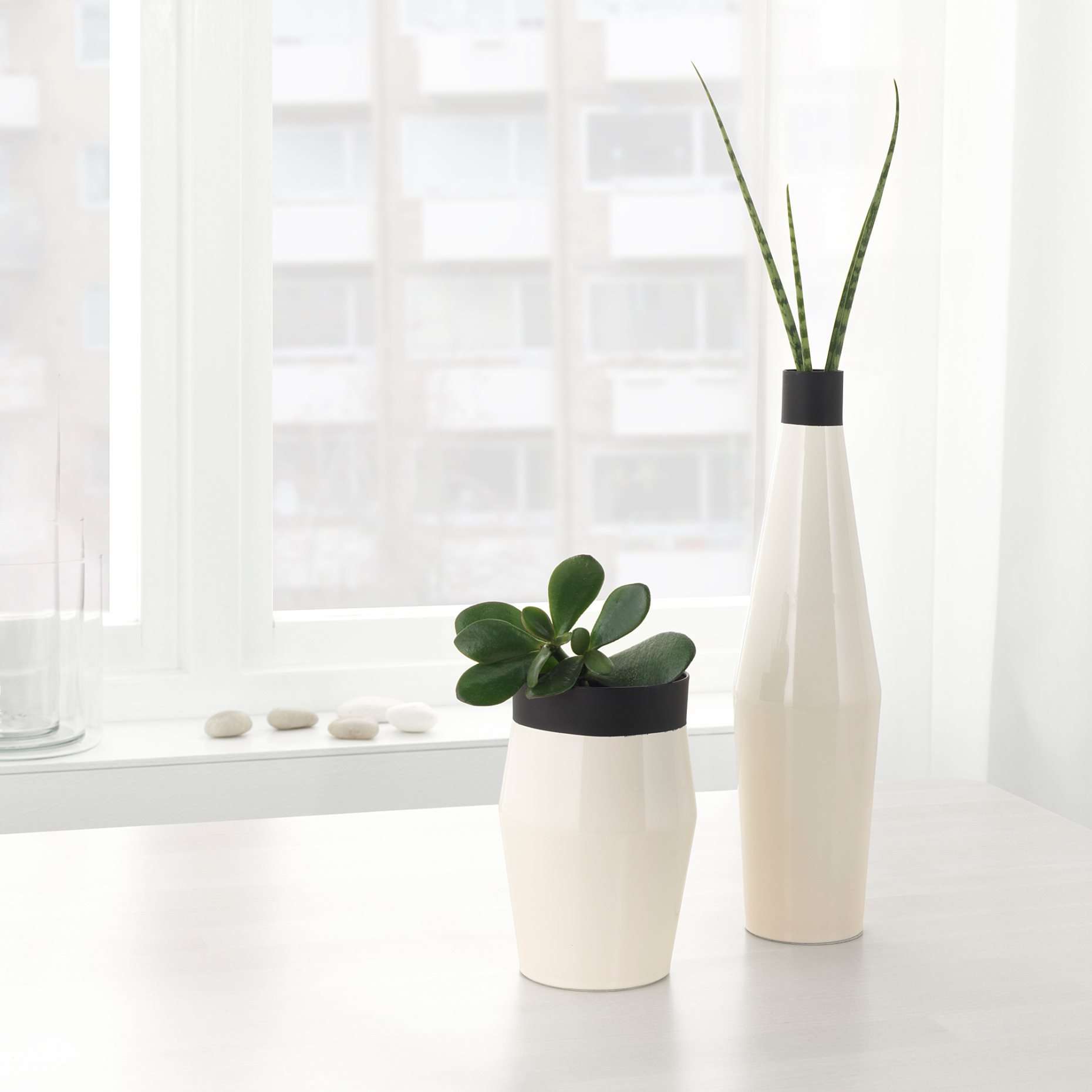 GLITTRIG, βάζο, σετ 2 τεμ., 203.941.24