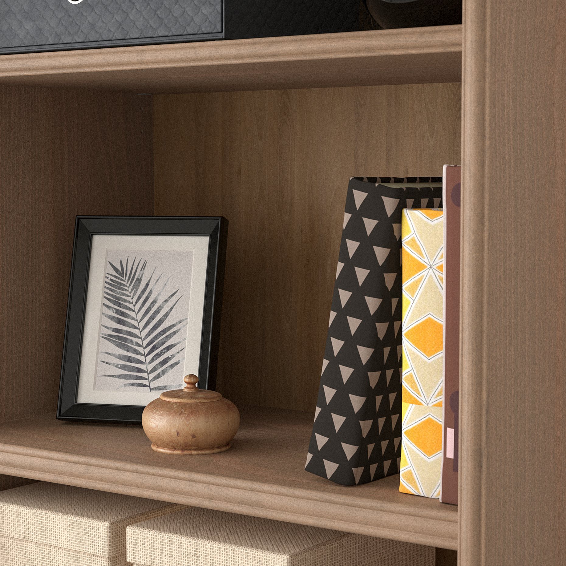LANESUND, bookcase, 121x37x152 cm, 204.348.27