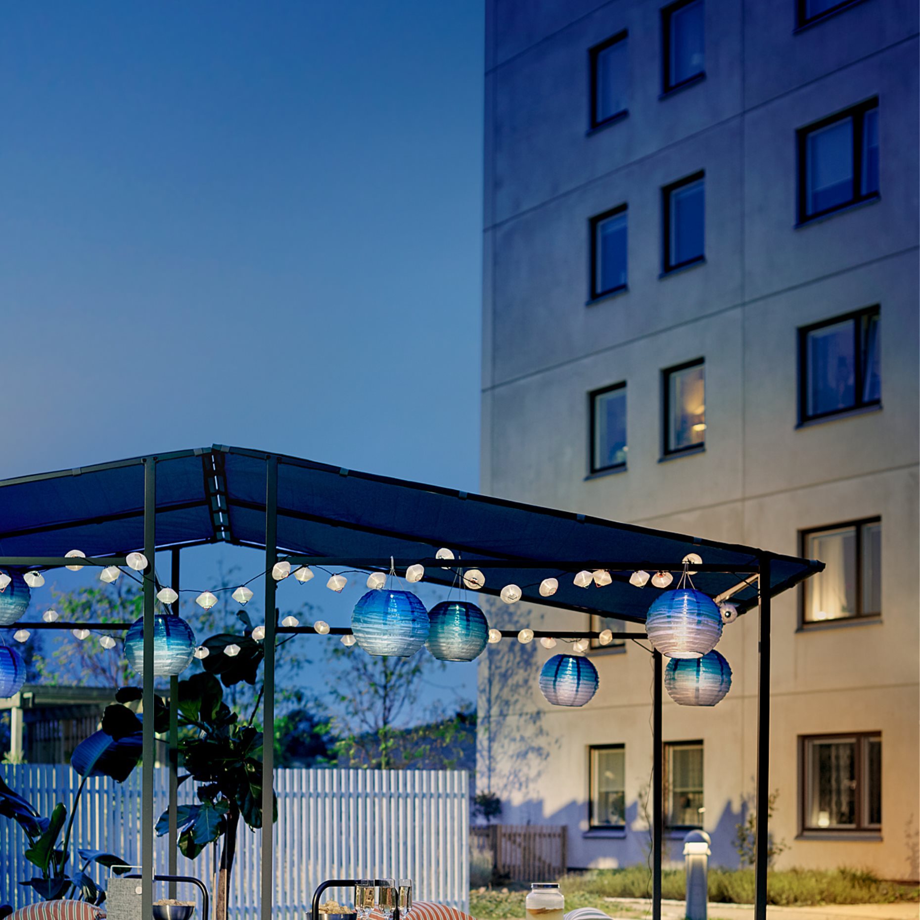 GUNNÖN, gazebo, 238x233 cm, 204.688.55