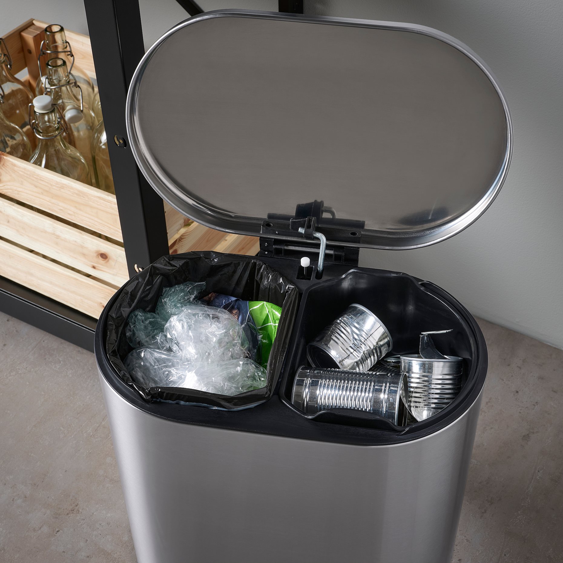 STABBEN, pedal bin, 20 l, 205.112.17