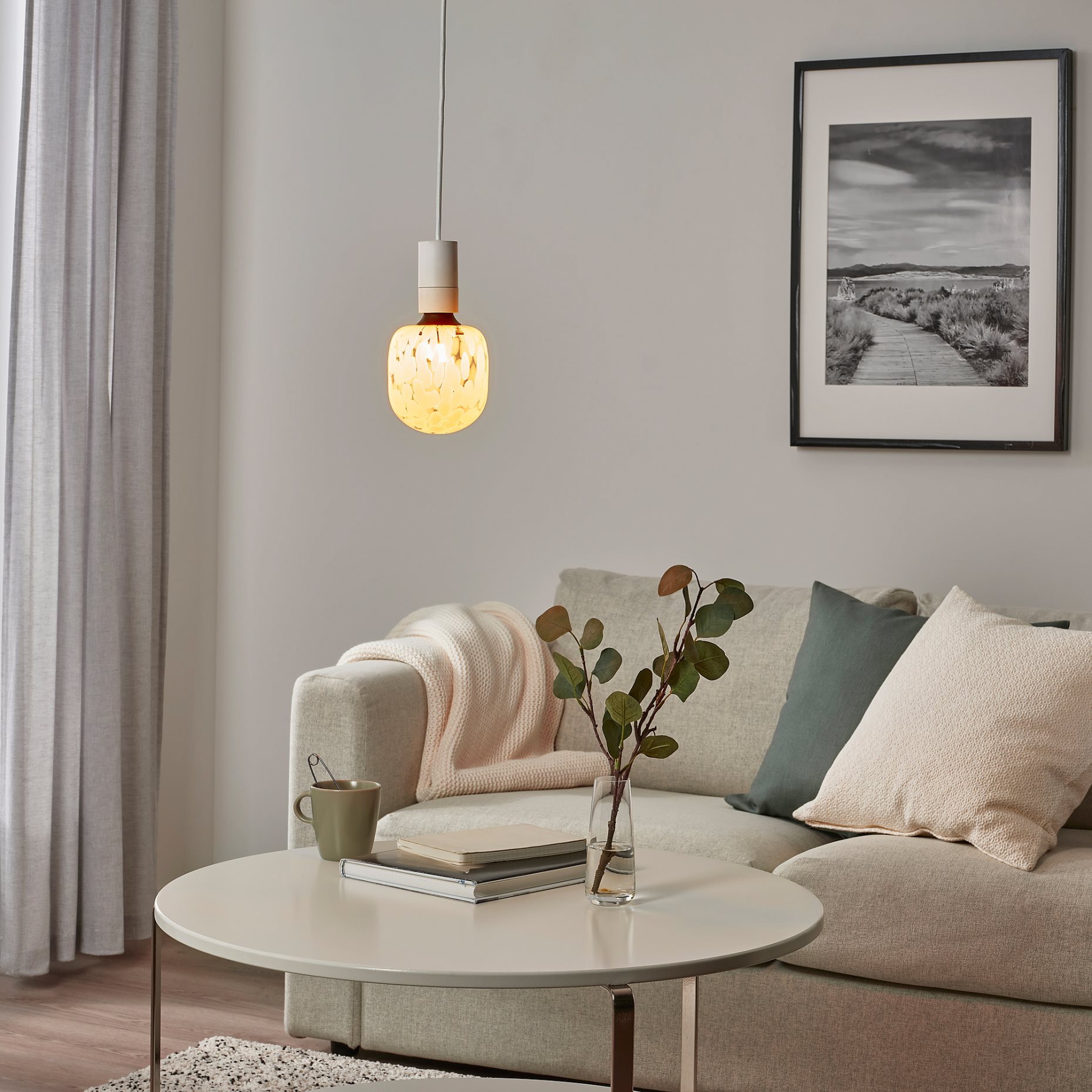 MOLNART, λαμπτήρας LED E27 240 lumen/σχήμα σωλήνα, 120 mm, 205.404.27