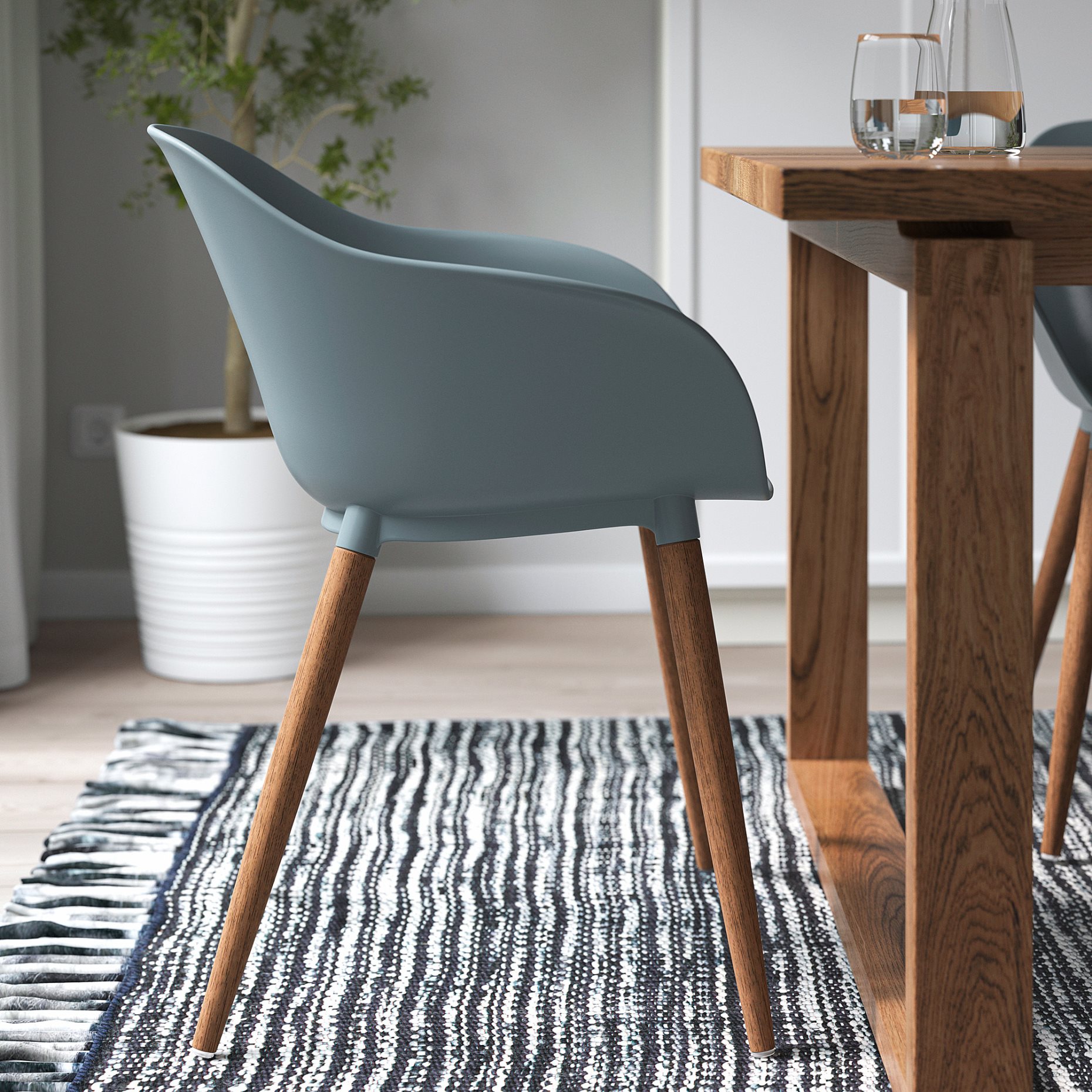 GRONSTA, chair with armrests, in/outdoor, 205.578.75