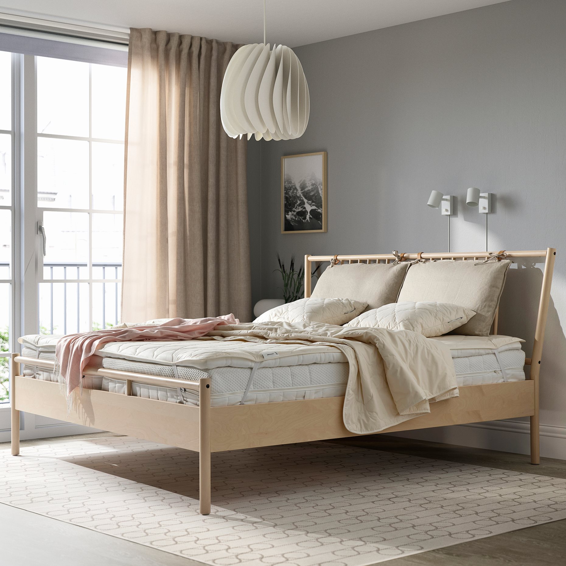 RÅDHUSVIN, mattress protector, 180x200 cm, 205.583.75