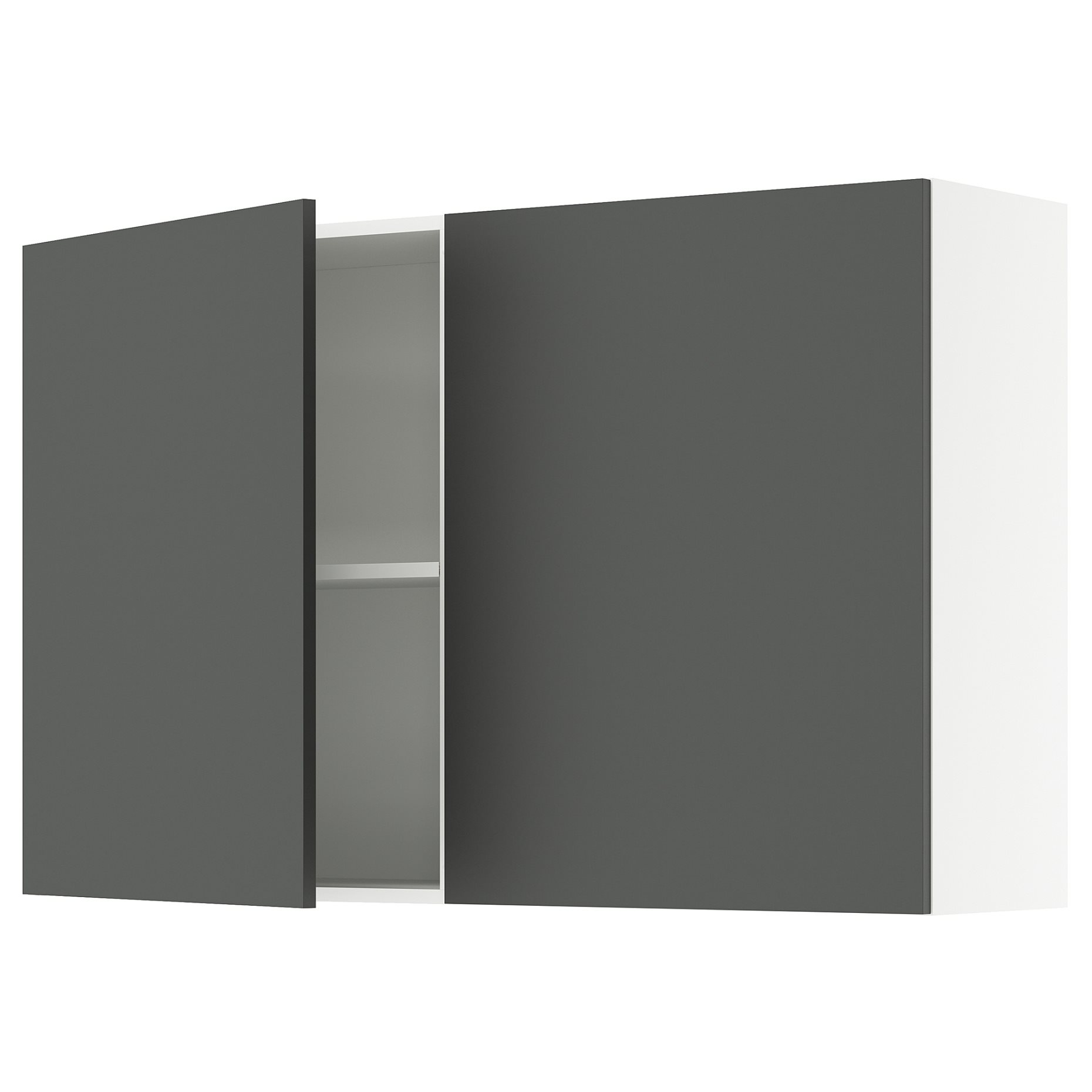 KNOXHULT, wall cabinet with doors, 120x75 cm, 205.887.92
