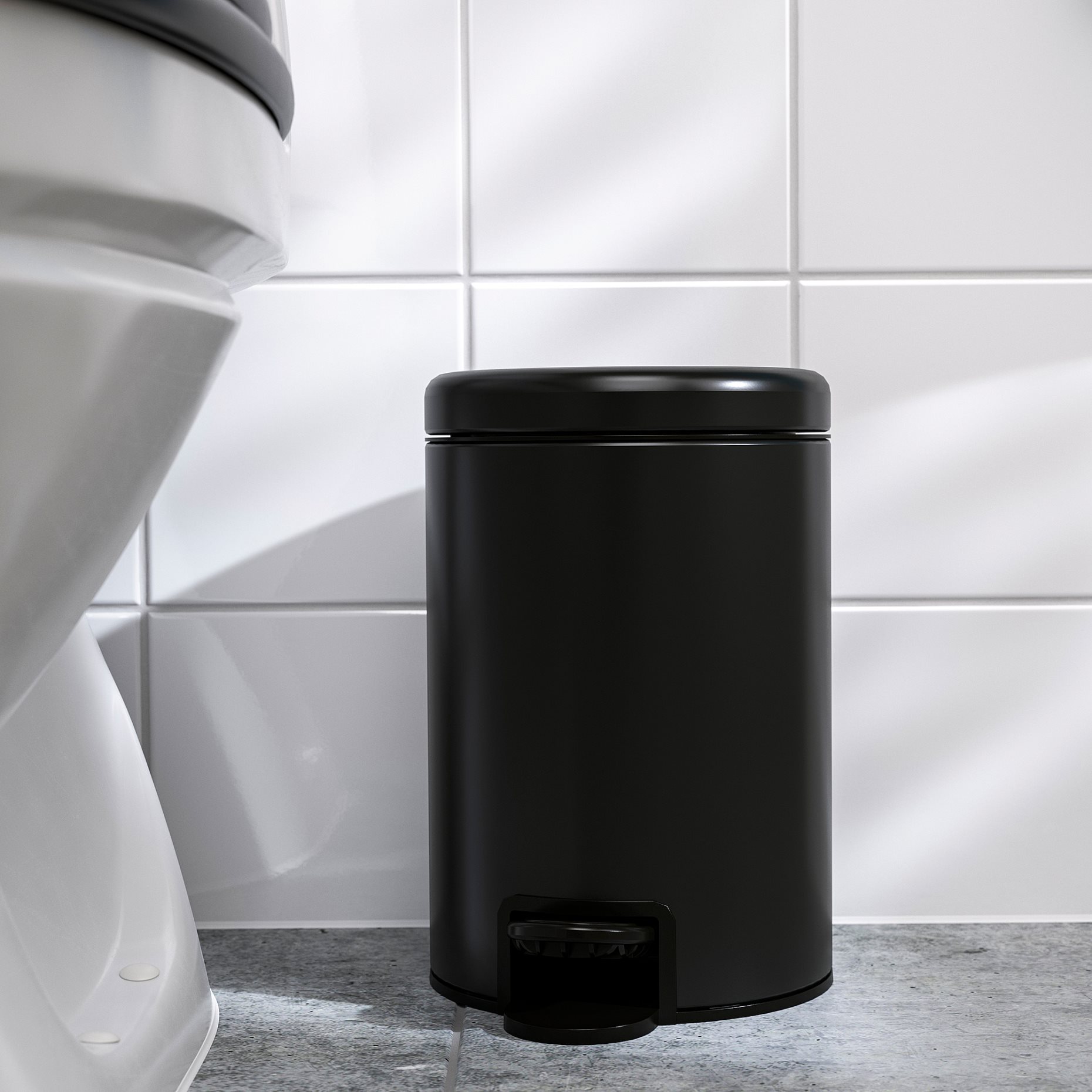 GANSJÖN, waste bin, 3 l, 206.054.71