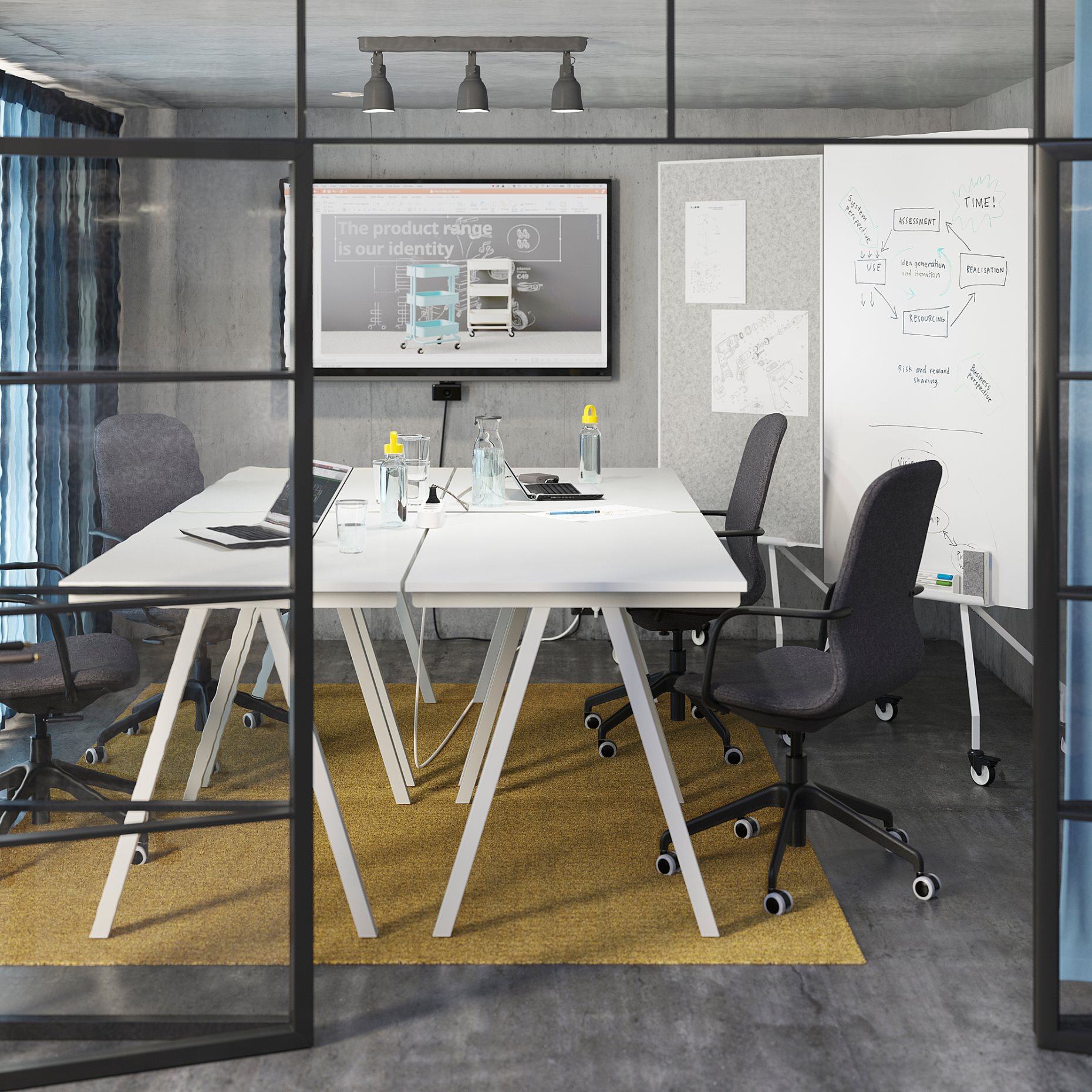 LÅNGFJÄLL, swivel chair, 291.780.74