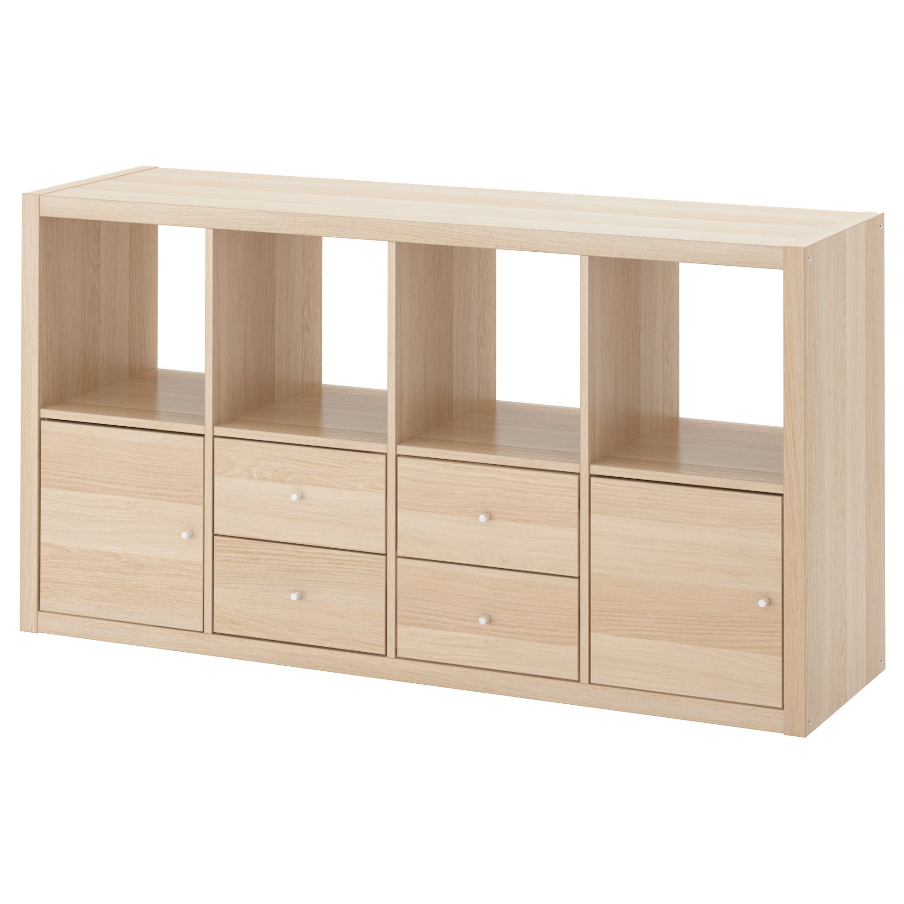 KALLAX, shelving unit with 4 inserts, 291.975.72