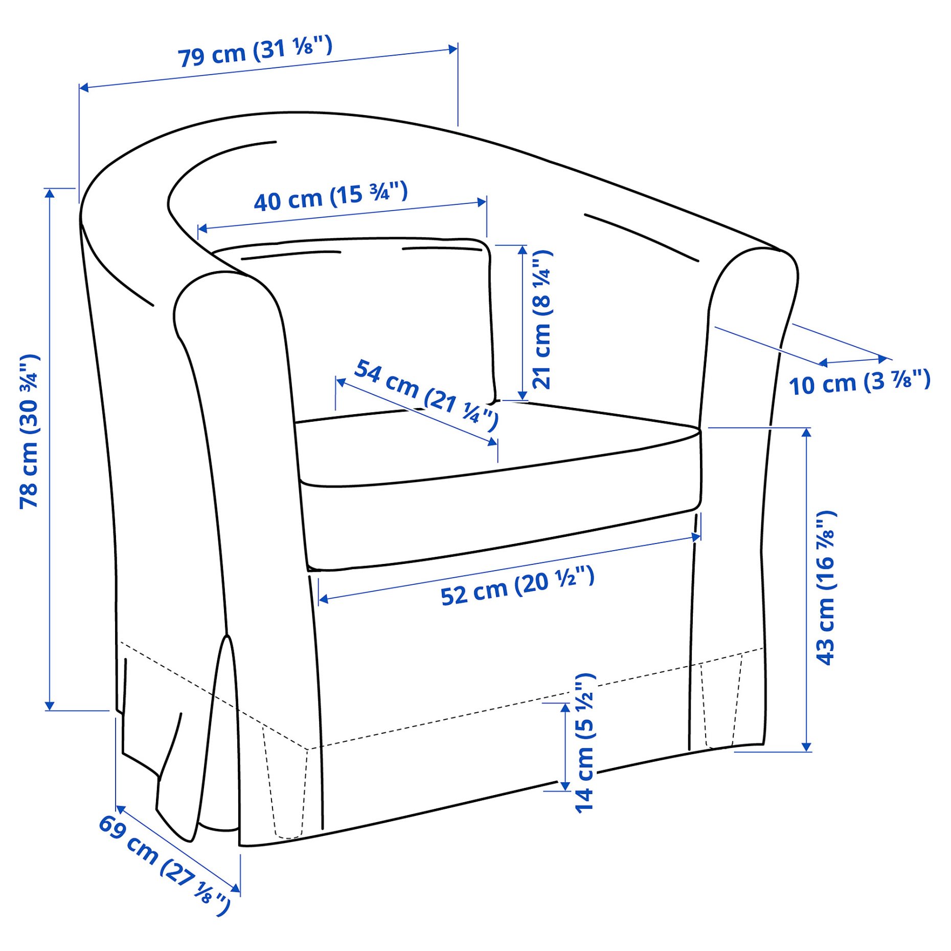 TULLSTA, armchair, 292.727.12