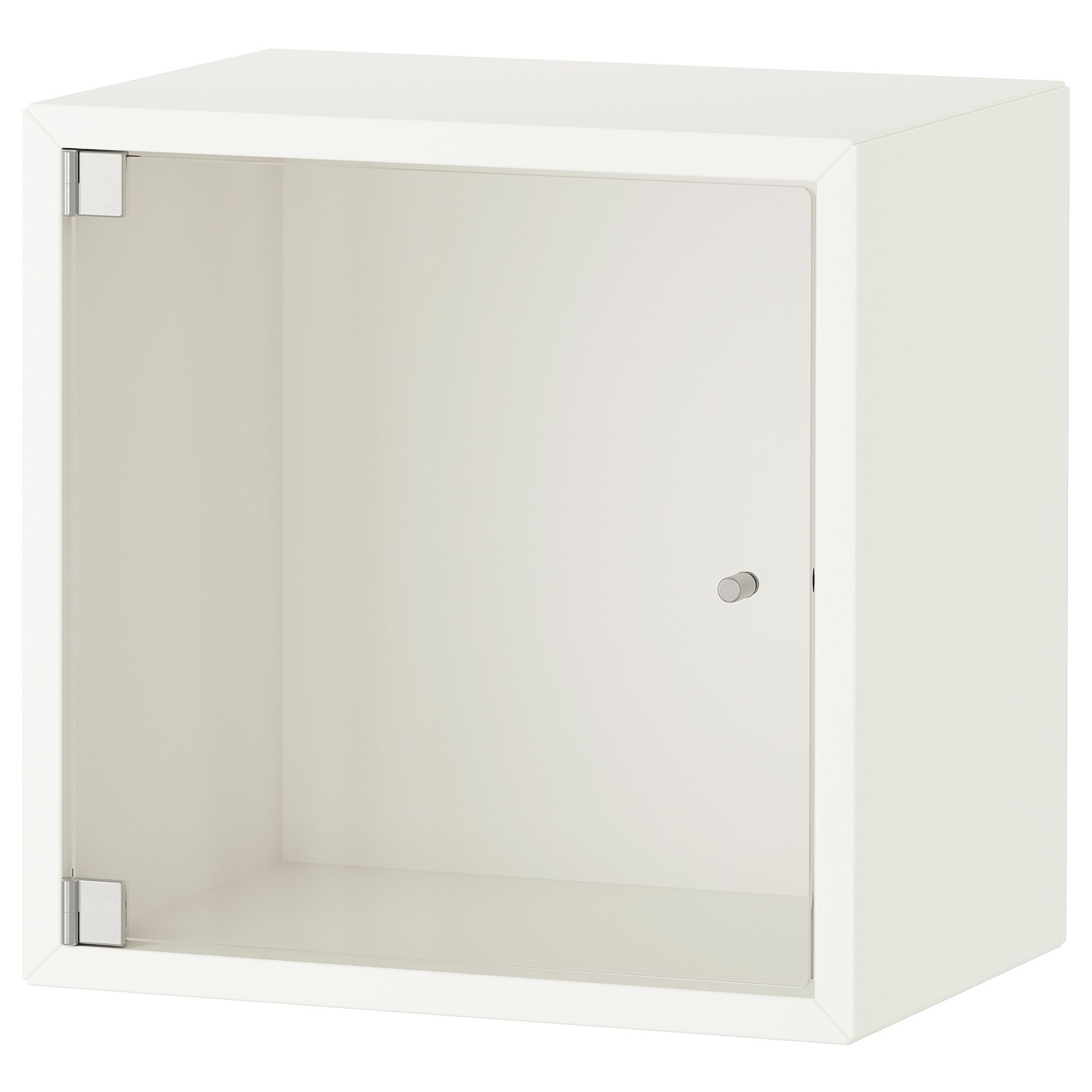 EKET, wall cabinet with glass door, 293.363.56