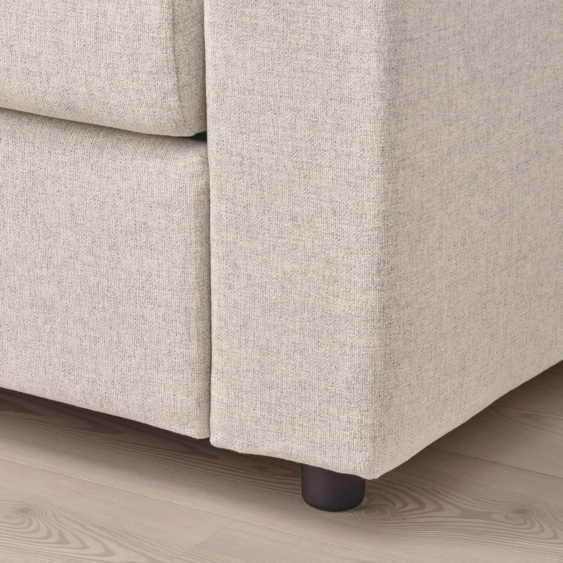 VIMLE, 3-seat sofa with chaise longue with wide armrests, 294.012.95