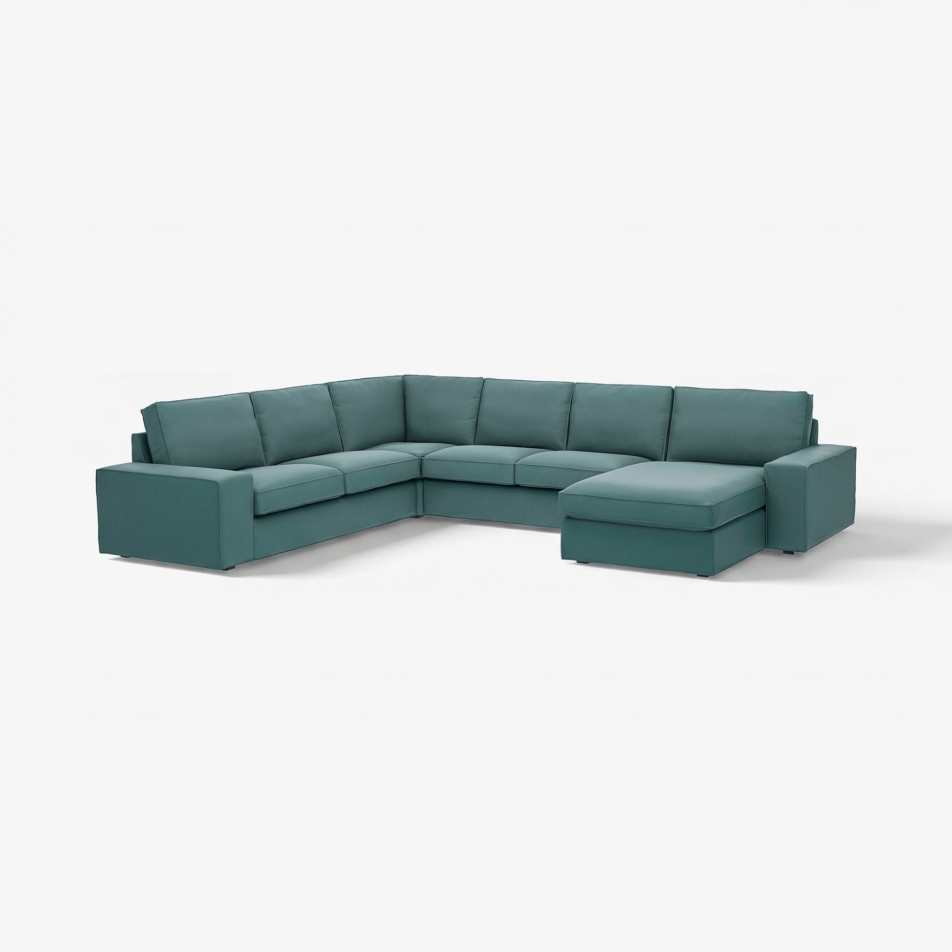 KIVIK, corner sofa, 5-seat with chaise longue, 294.430.21