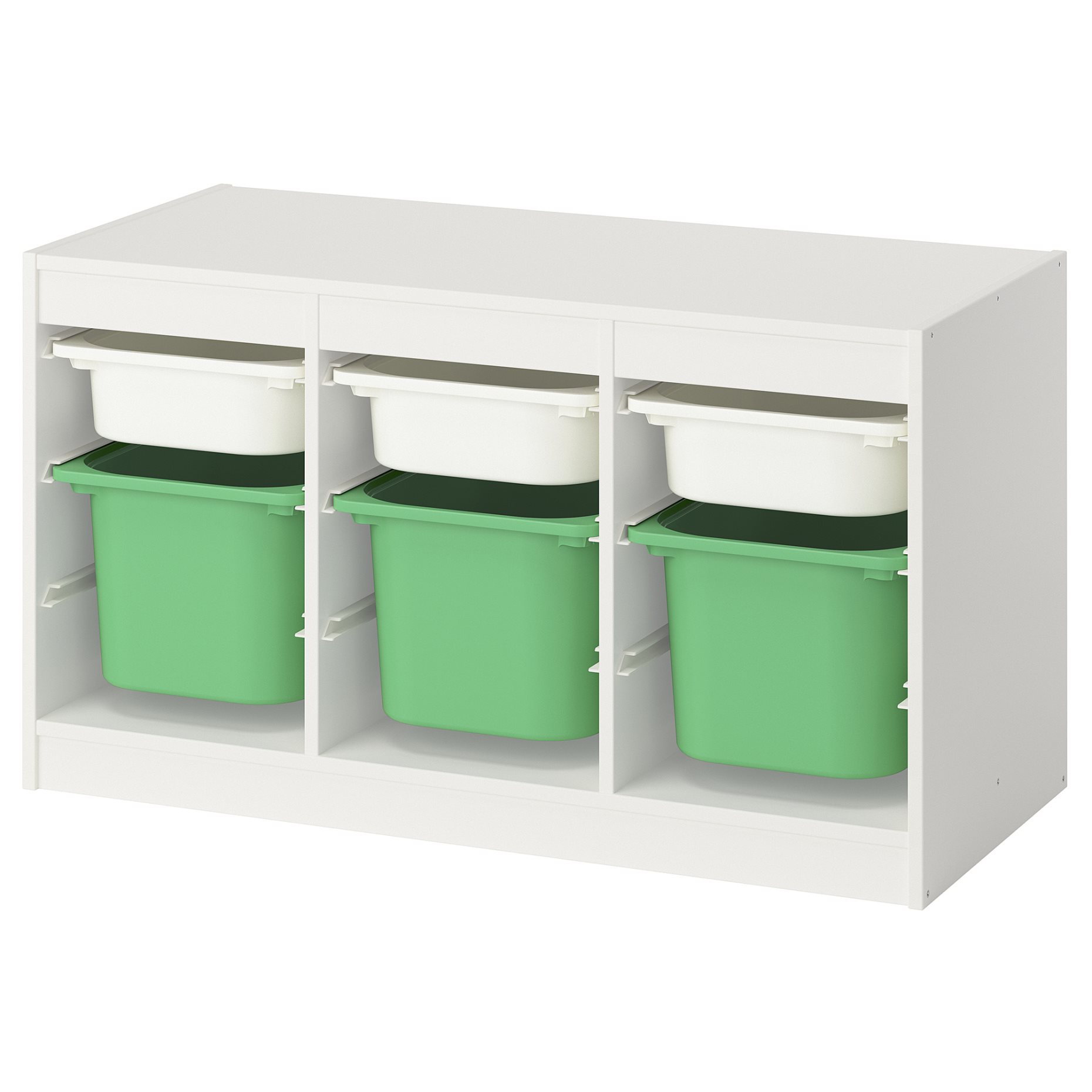 TROFAST, storage combination with boxes, 99x44x56 cm, 295.744.65