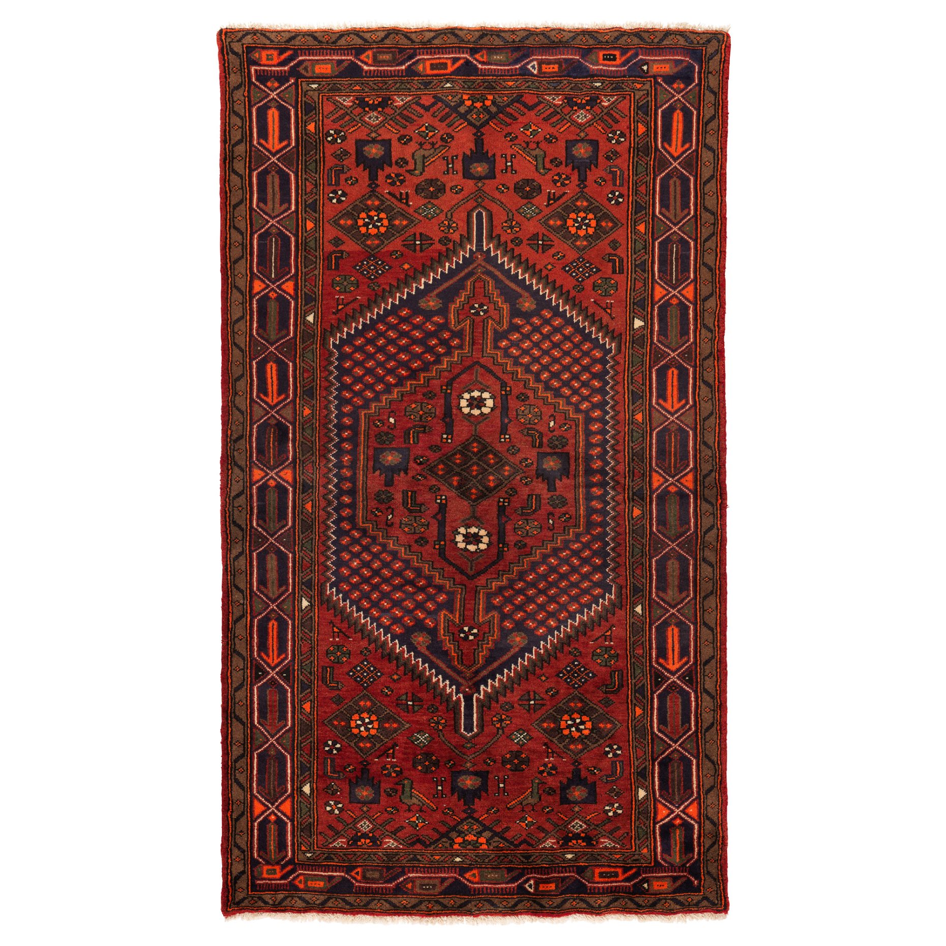 PERSISK HAMADAN, rug low pile/handmade, 140x200 cm, 302.992.30