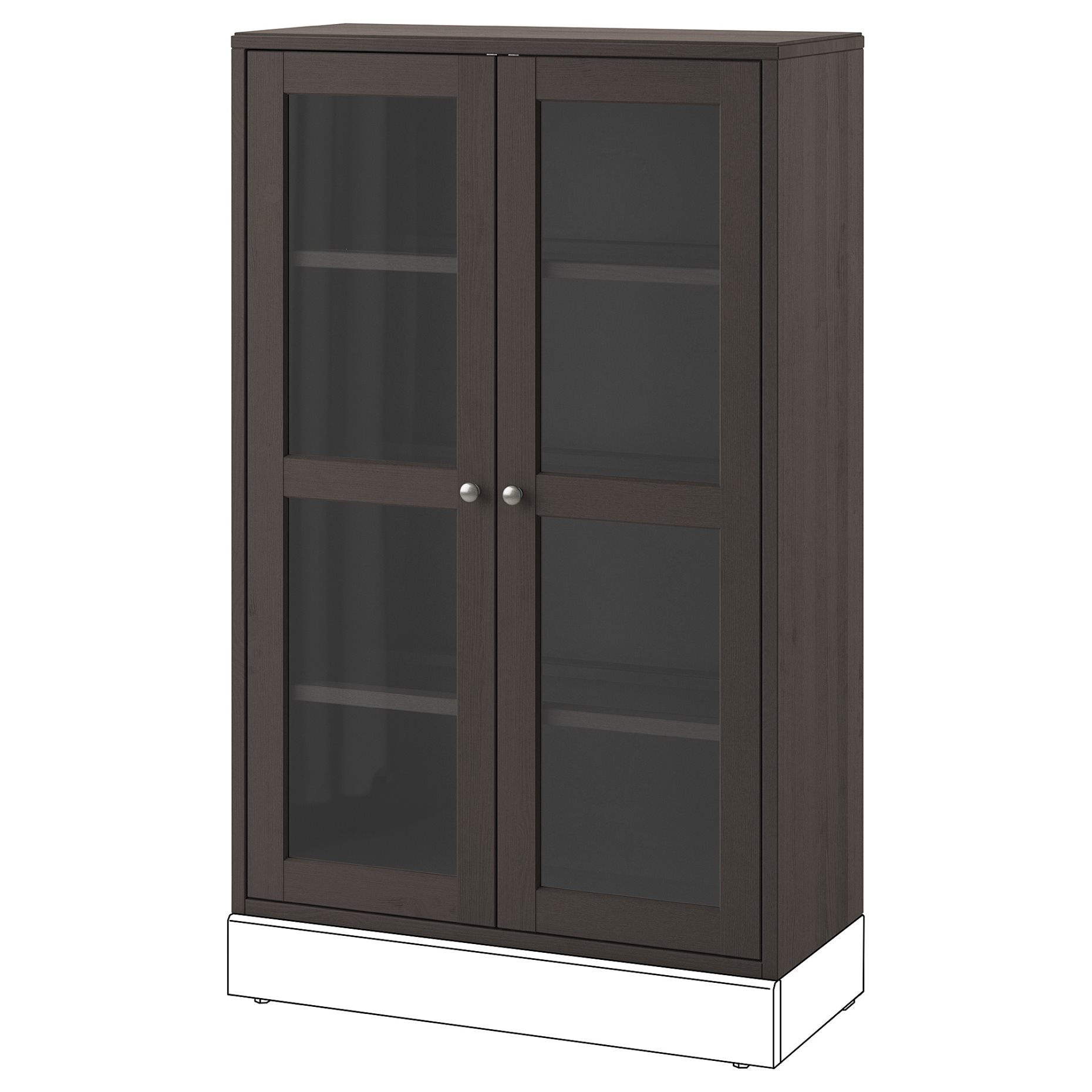 HAVSTA, glass-door cabinet, 303.910.59