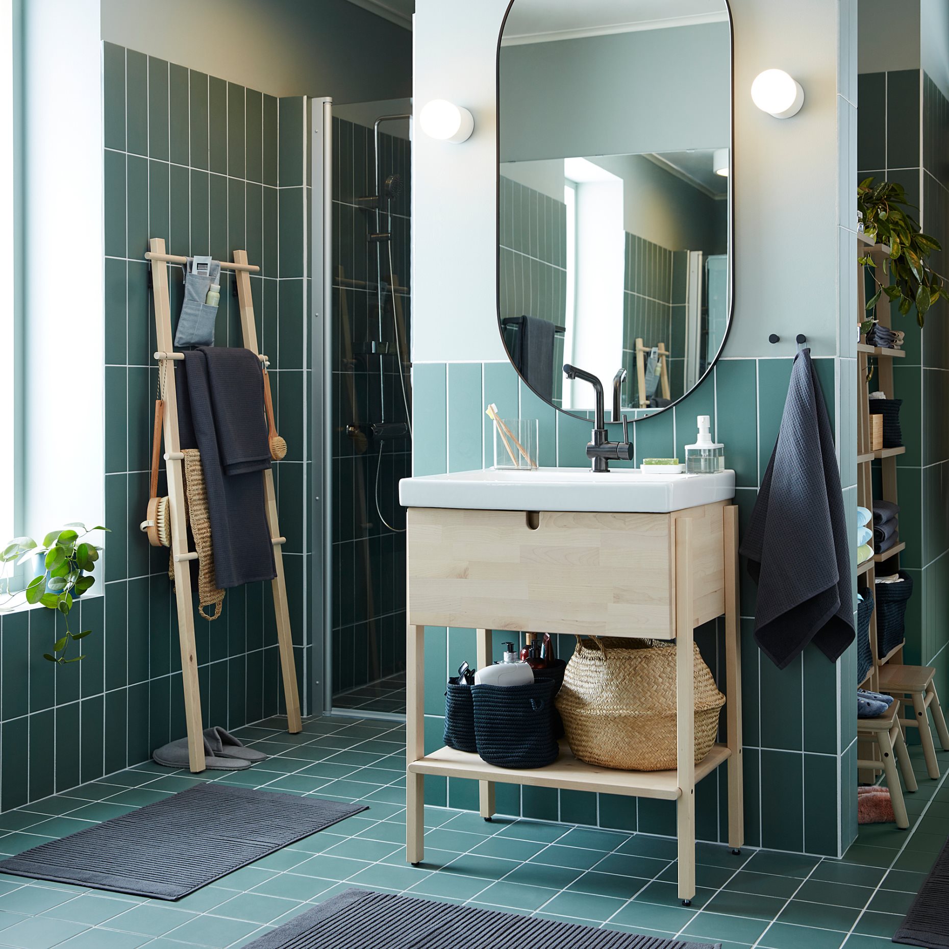 LINDBYN, καθρέφτης, 60x120 cm, 304.586.10