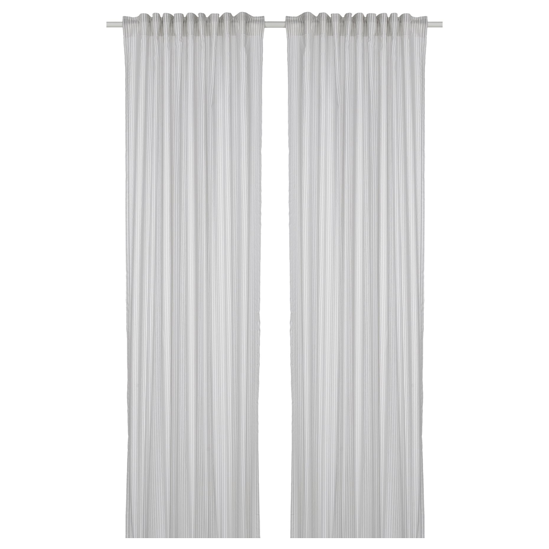 BYMOTT, curtains 120x300 cm, 1 pair, 304.666.86