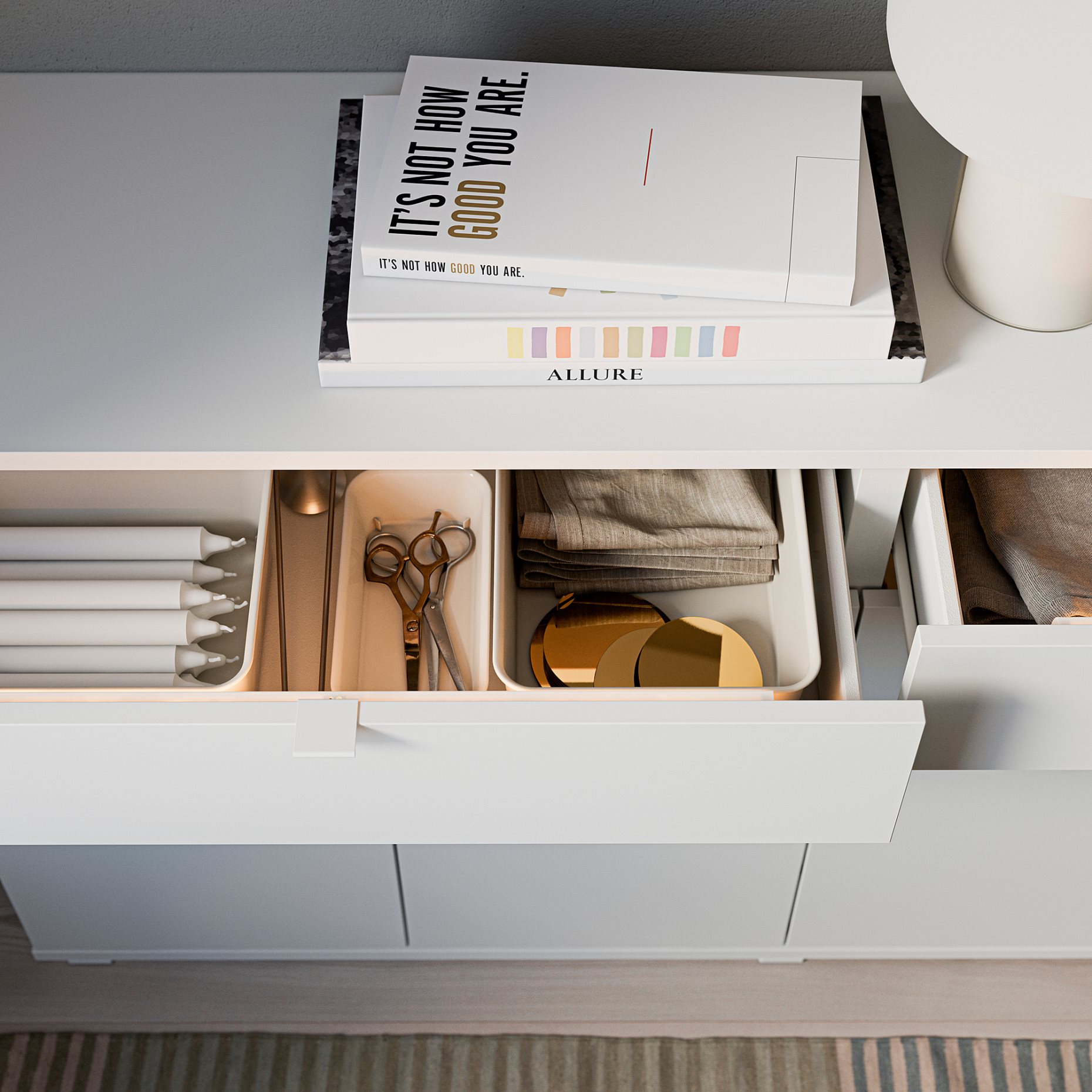 VIHALS, μπουφές, 140x37x75 cm, 304.917.18