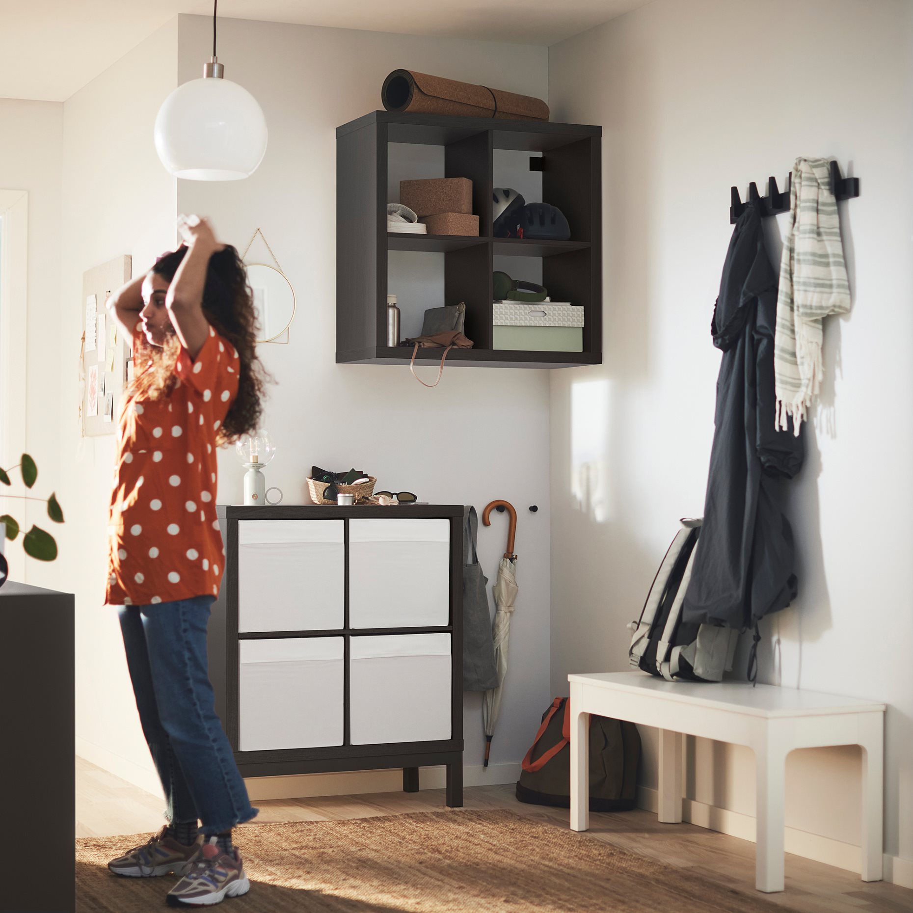 KALLAX, βάση με πόδια, 76x39x18 cm, 304.955.99