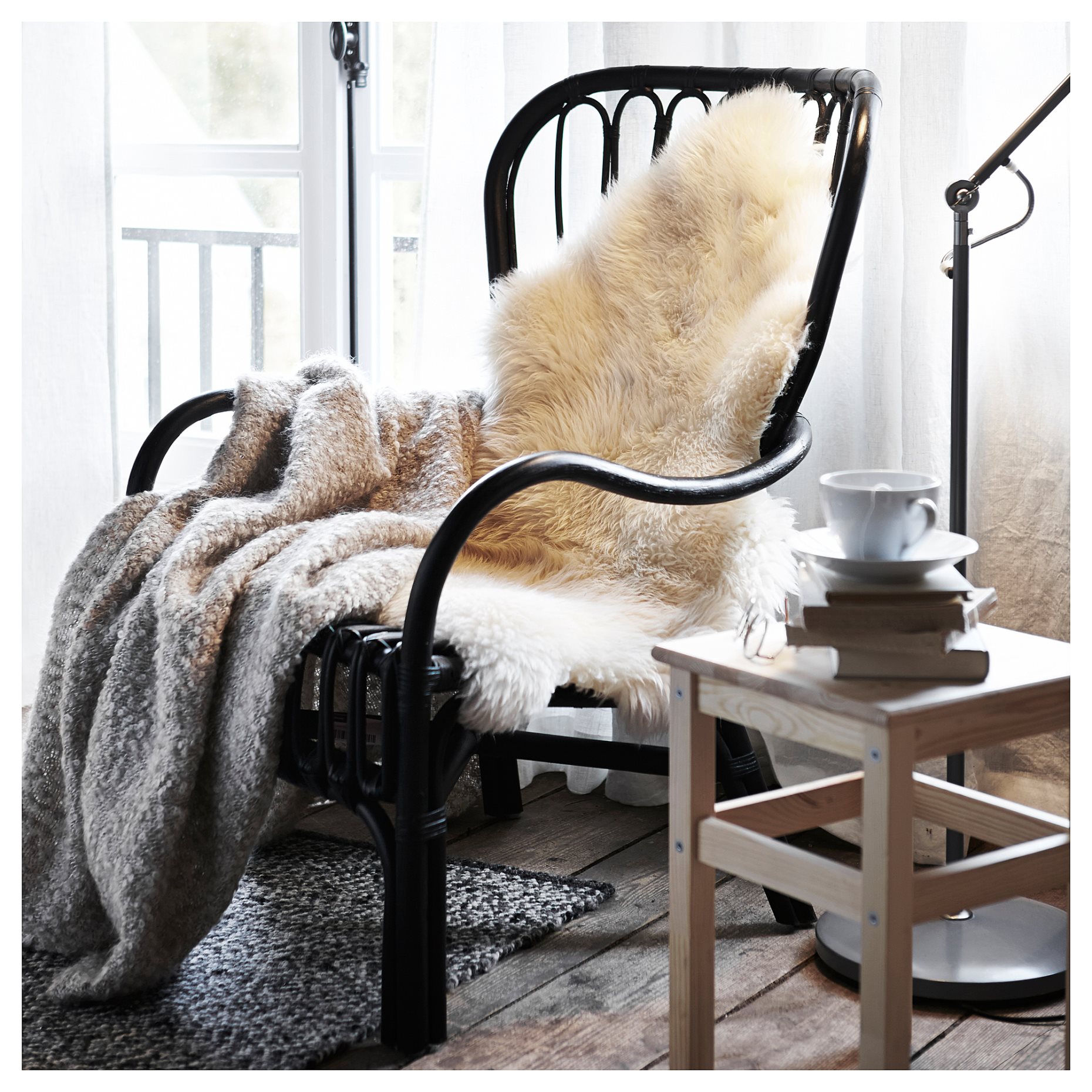 ULLERSLEV, sheepskin, 85 cm, 305.010.53