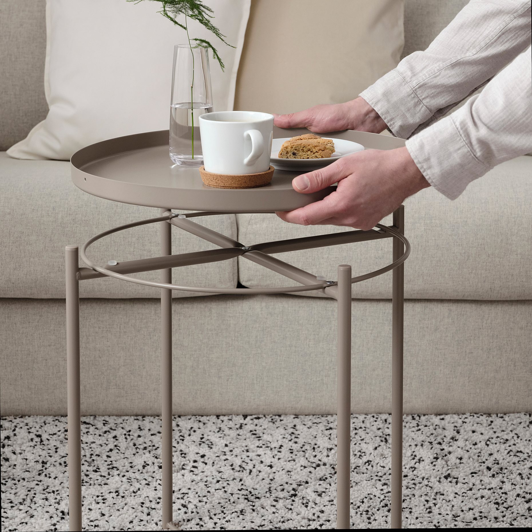 GLADOM, tray table, 45x53 cm, 305.137.63
