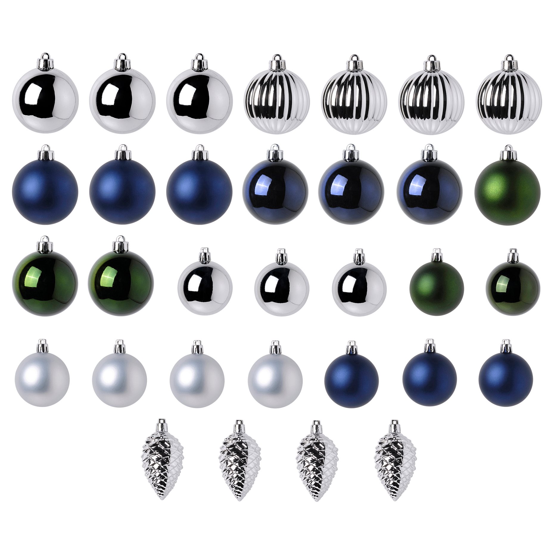 VINTERFINT, decoration bauble, 32 pack, 305.273.74