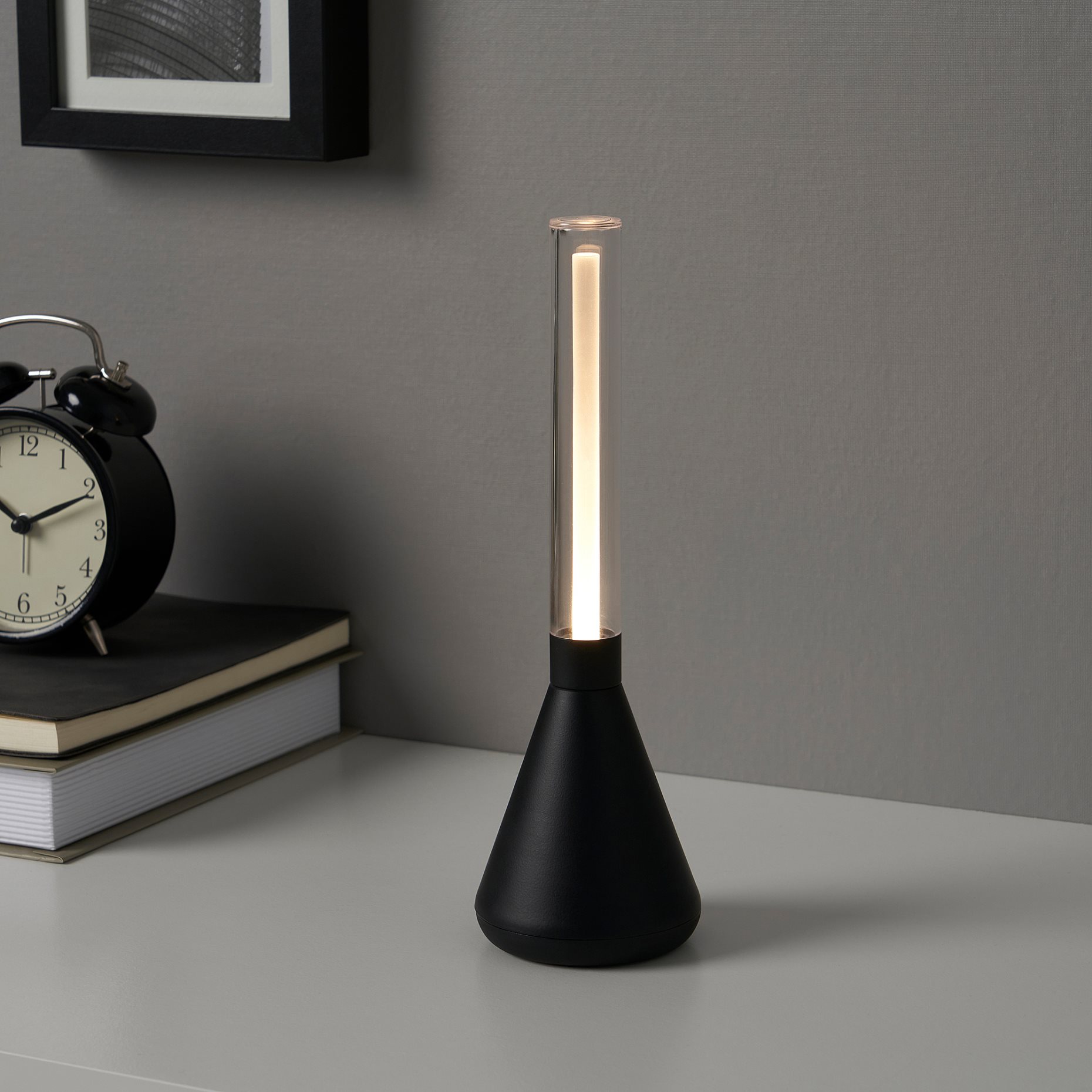 BJÖRKSPIREA, decoration lighting with built in LED light source/tube-shaped, 305.301.40