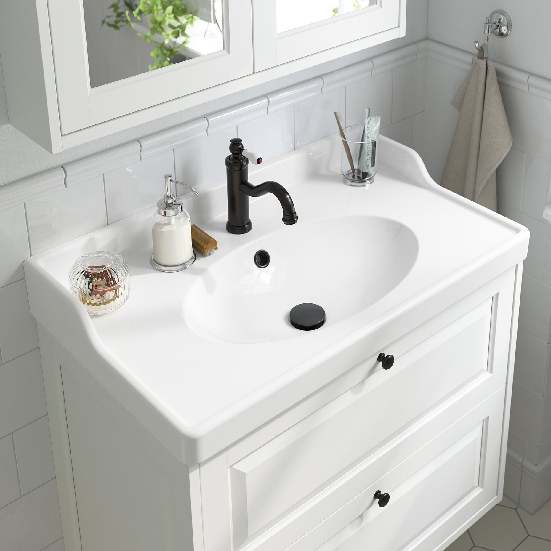 HAMNSKÄR, wash-basin mixer tap, 305.320.59