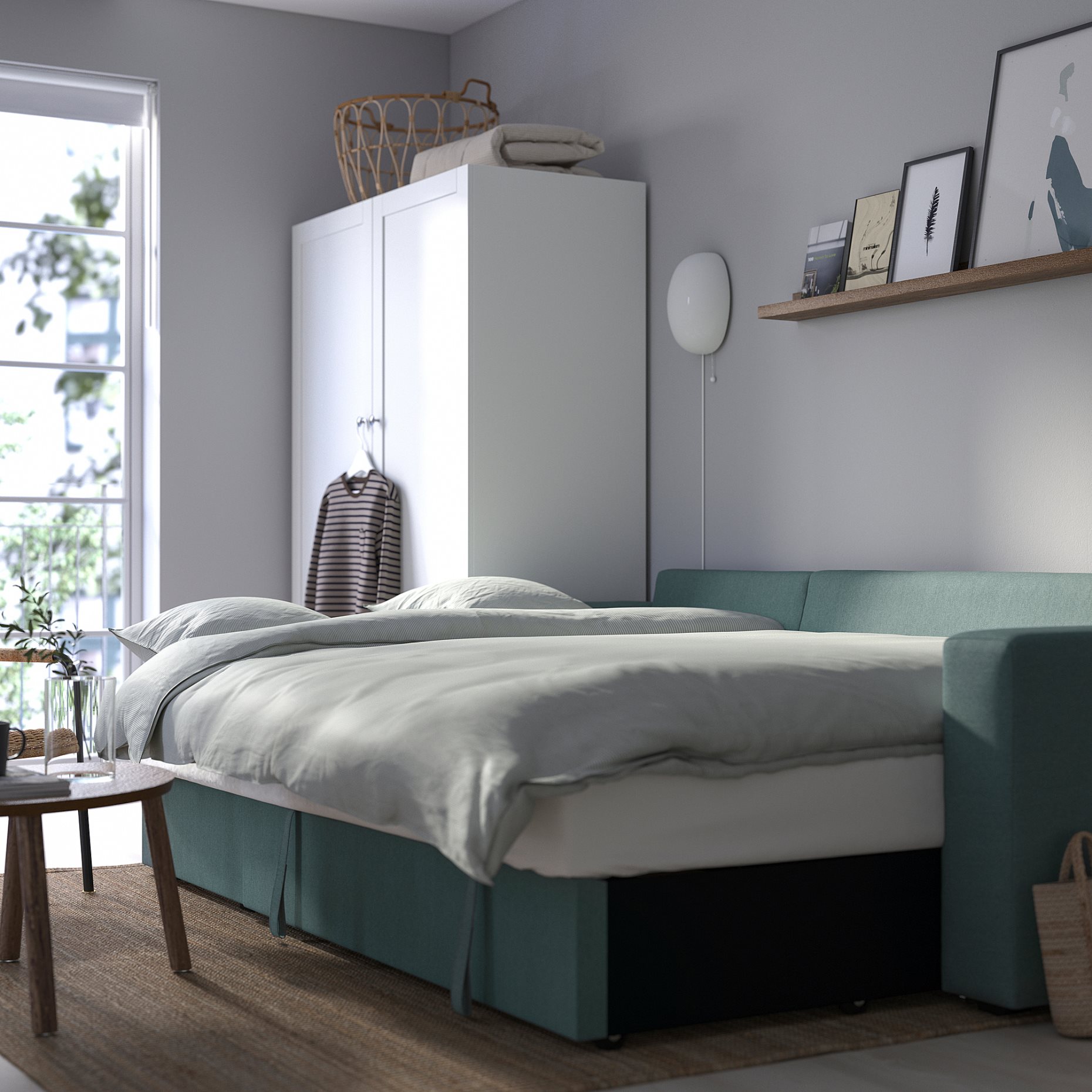 BARSLOV, 3-seat sofa-bed, 305.415.82