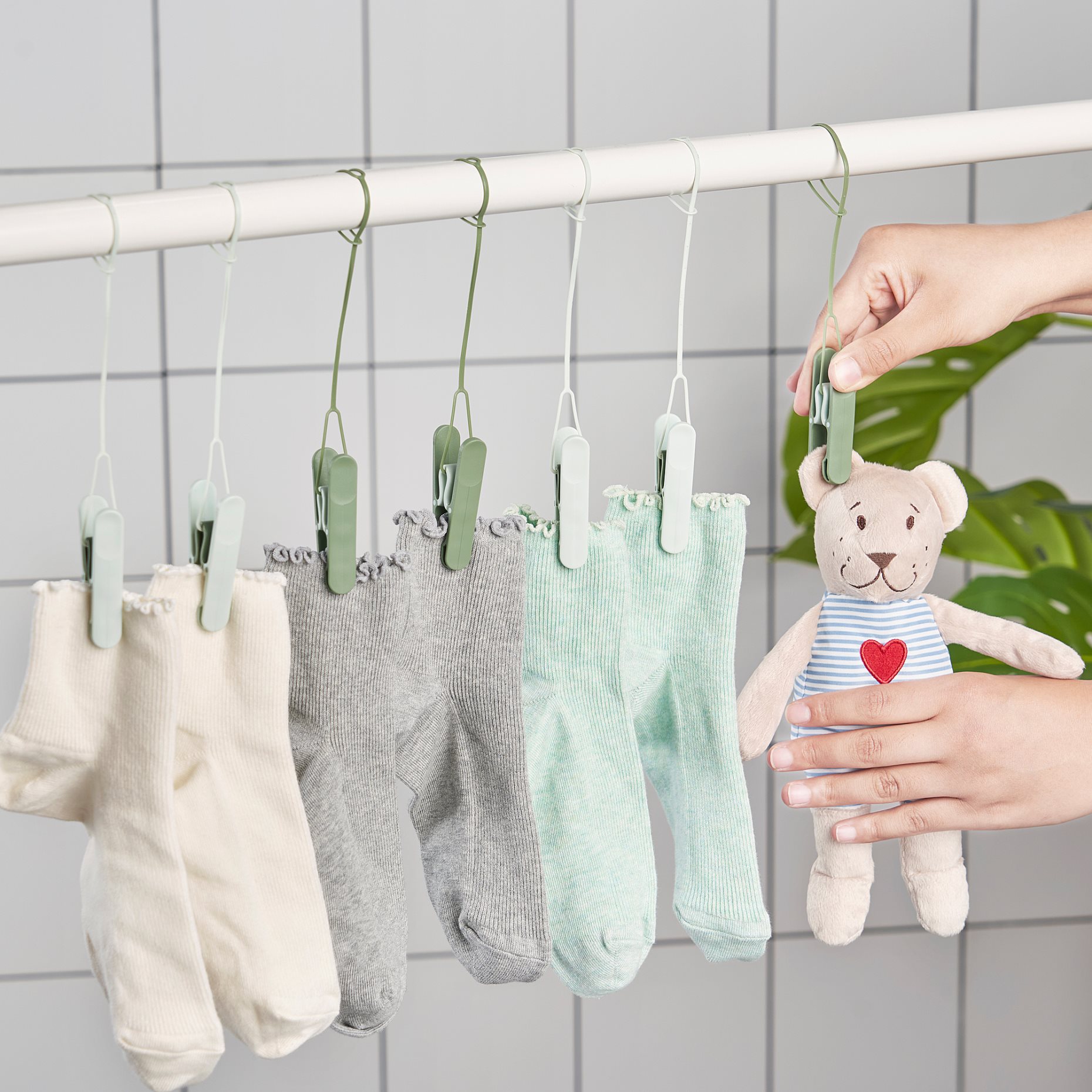 SLIBB, hanging clothes peg, 8 pack, 305.677.32