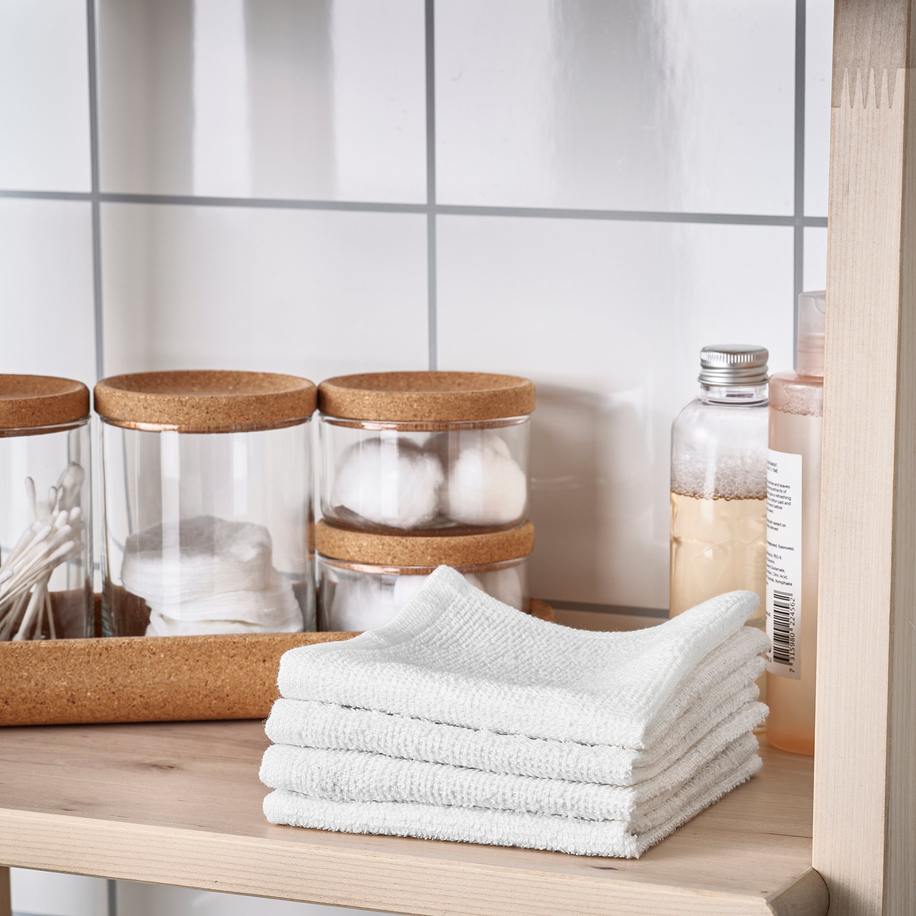 LUDDVIAL, washcloth, 25x25 cm, 305.798.72