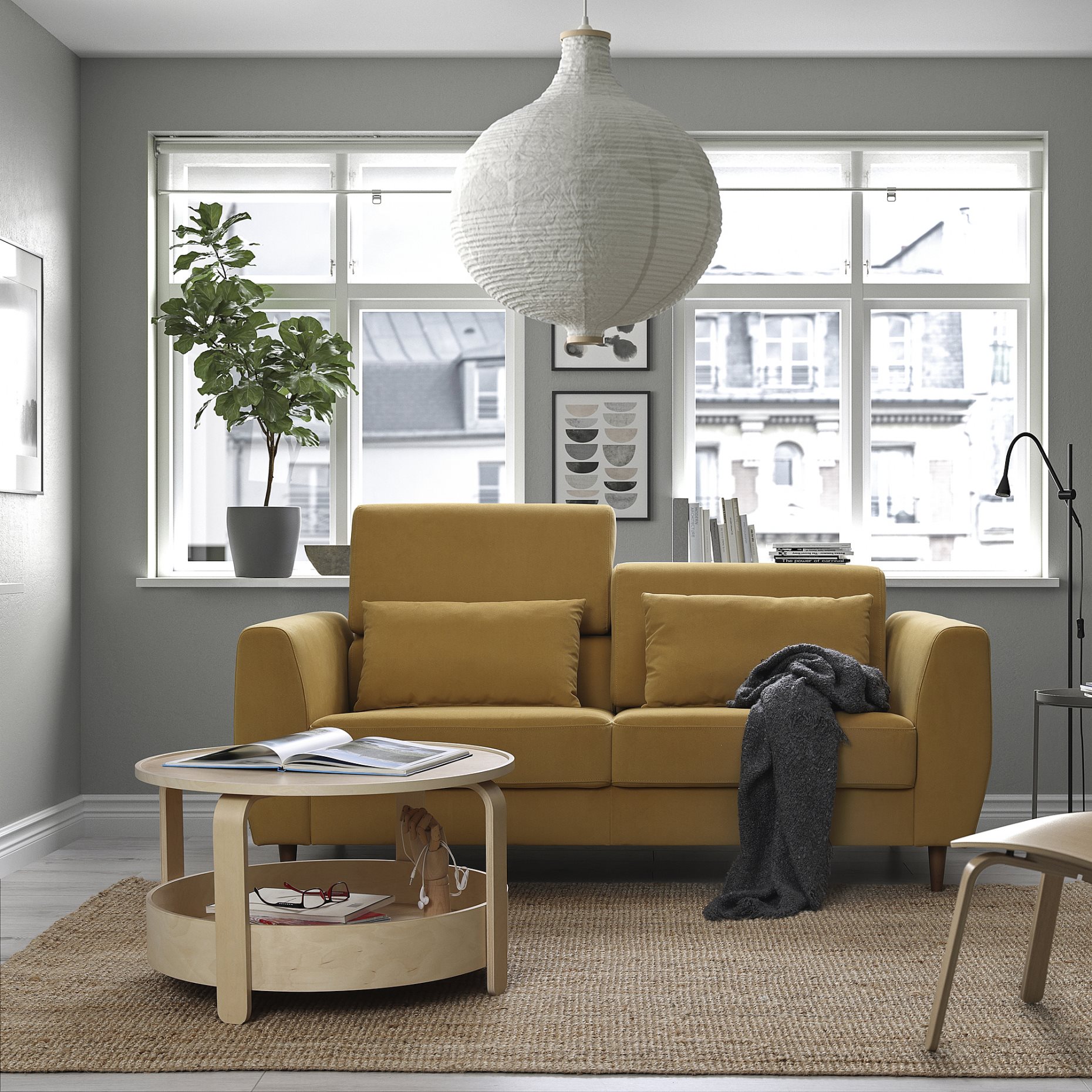 SLATORP, 2-seat sofa, 305.943.92