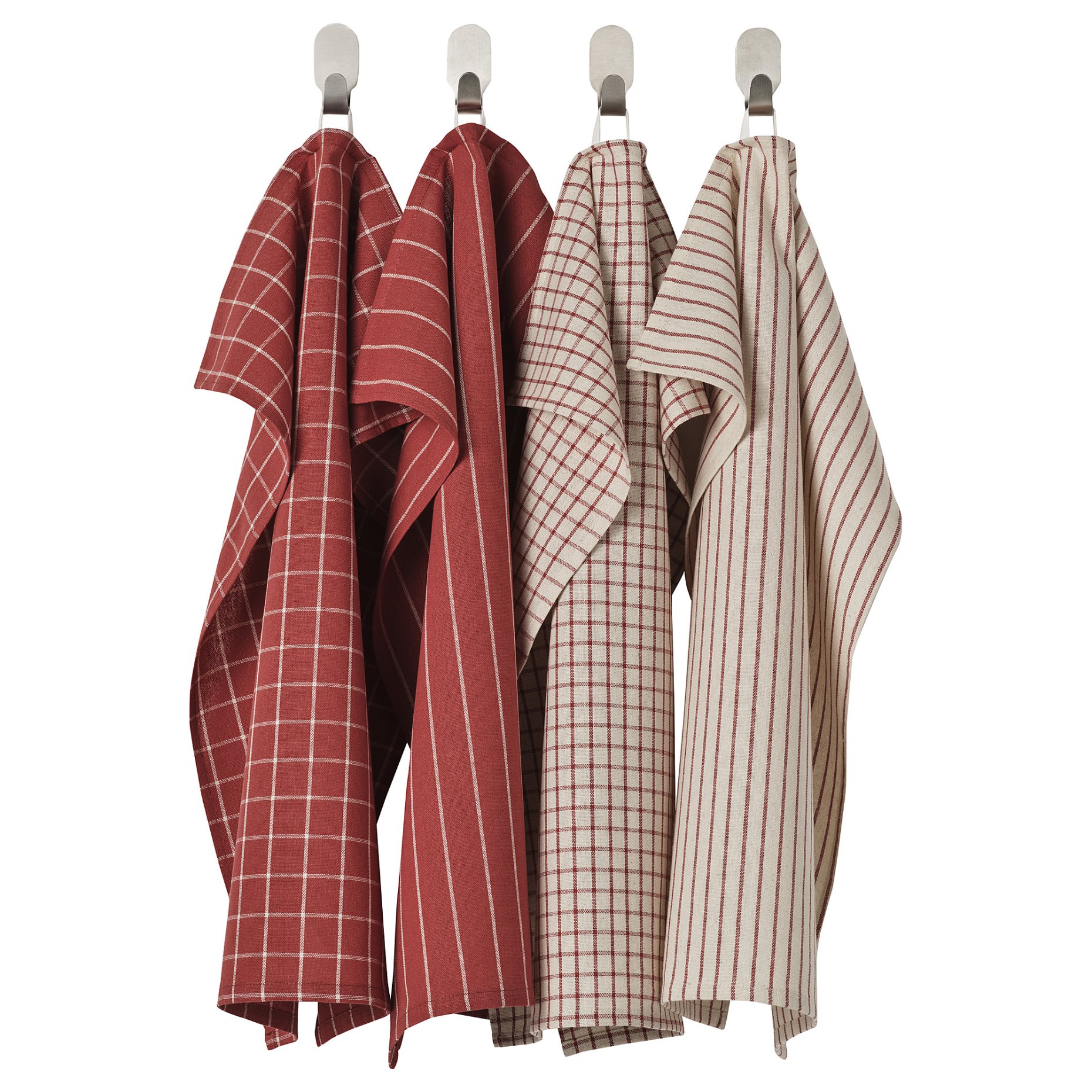 RINNIG, tea towel/4 pack, 45x60 cm, 306.099.06