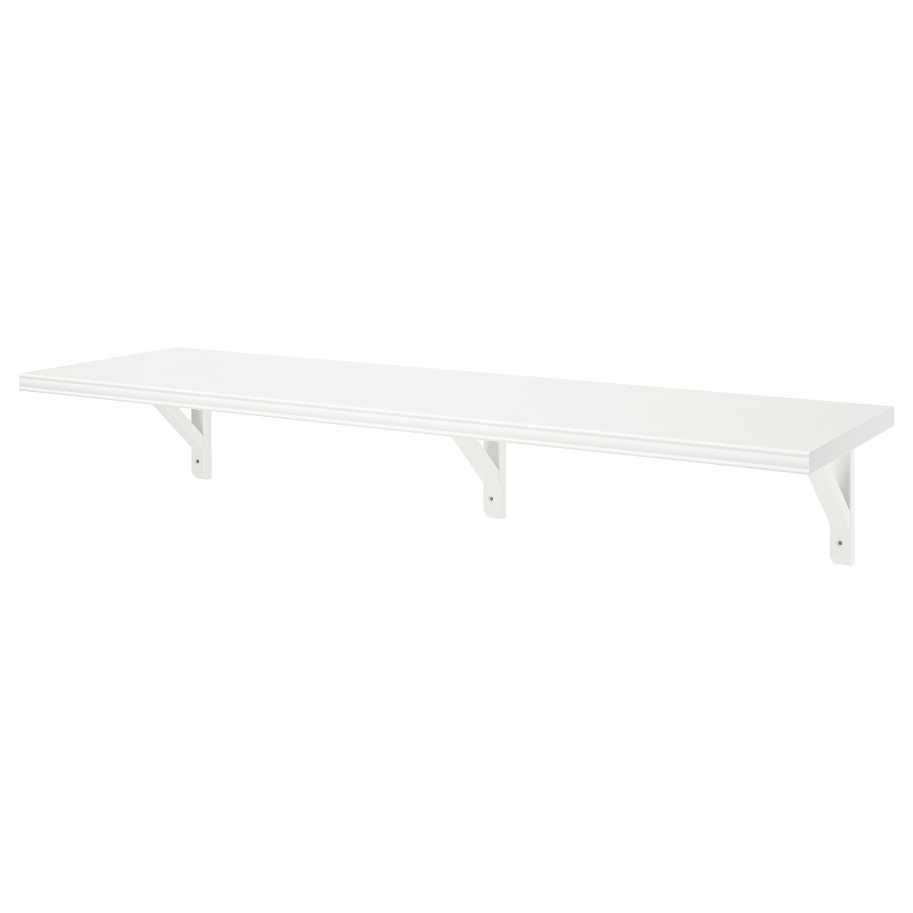 BERGSHULT/SANDSHULT, wall shelf, 120x30 cm, 393.260.26