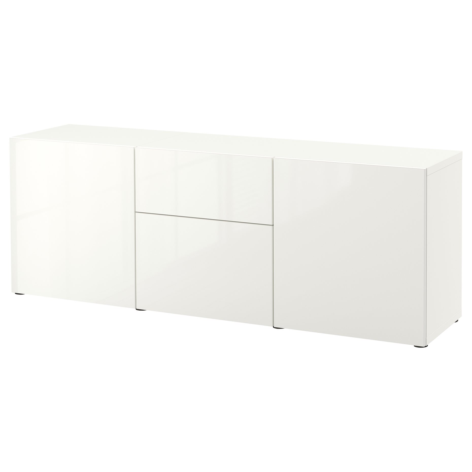 BESTÅ, storage combination with drawers, 180x42x65 cm, 394.126.65