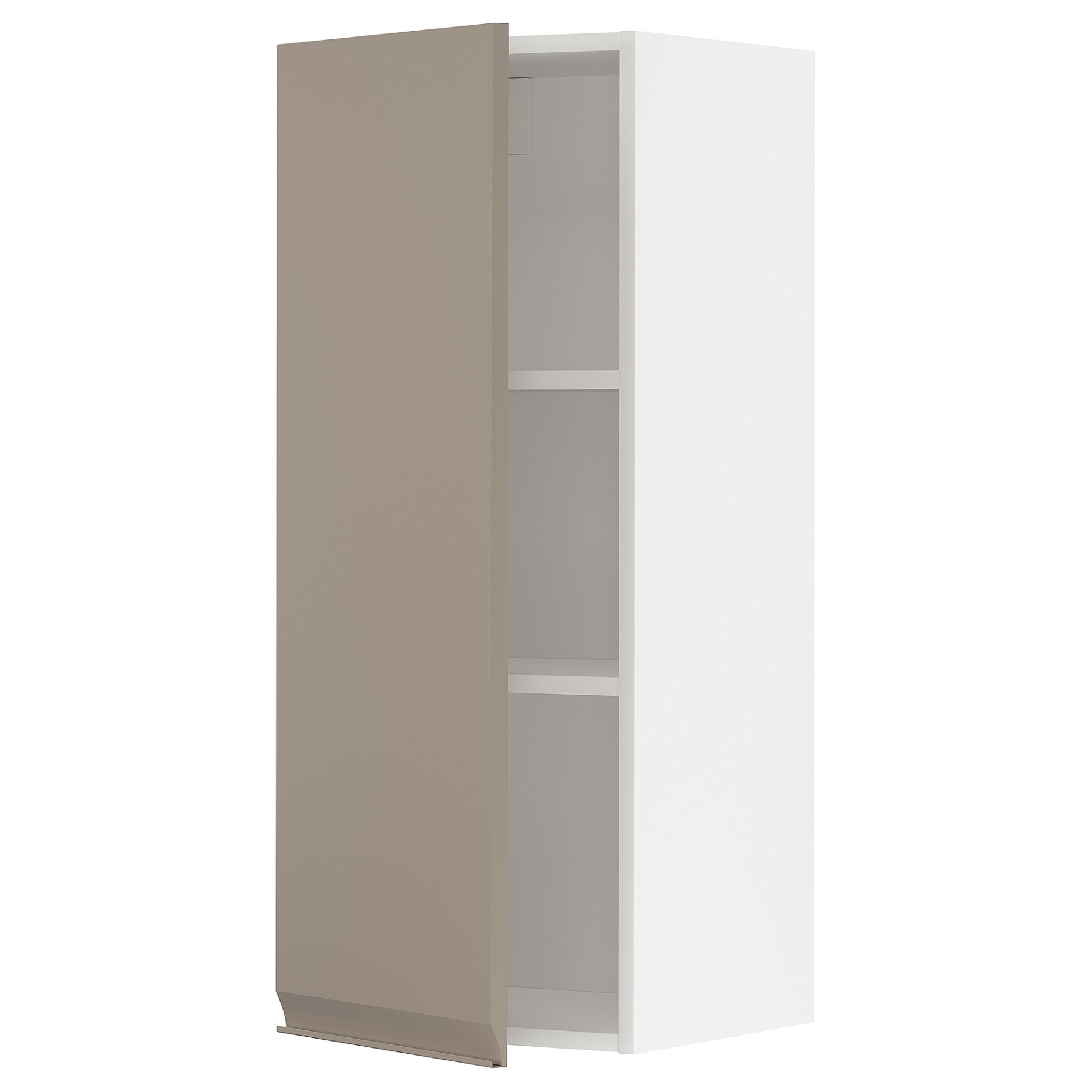 METOD, wall cabinet with shelves, 40x100 cm, 394.925.15