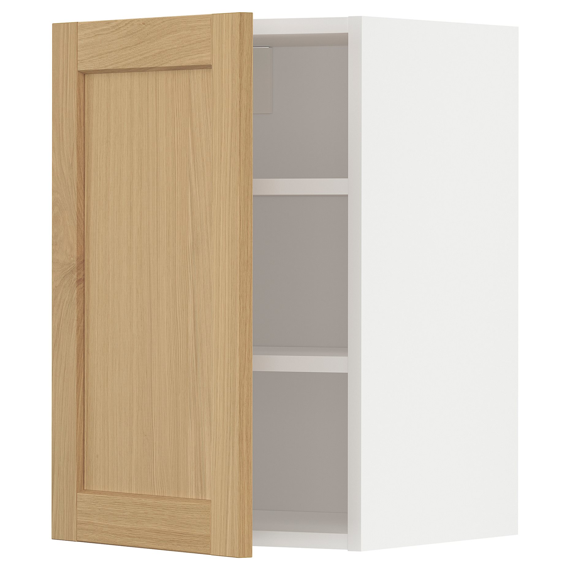 METOD, wall cabinet with shelves, 40x60 cm, 395.093.37
