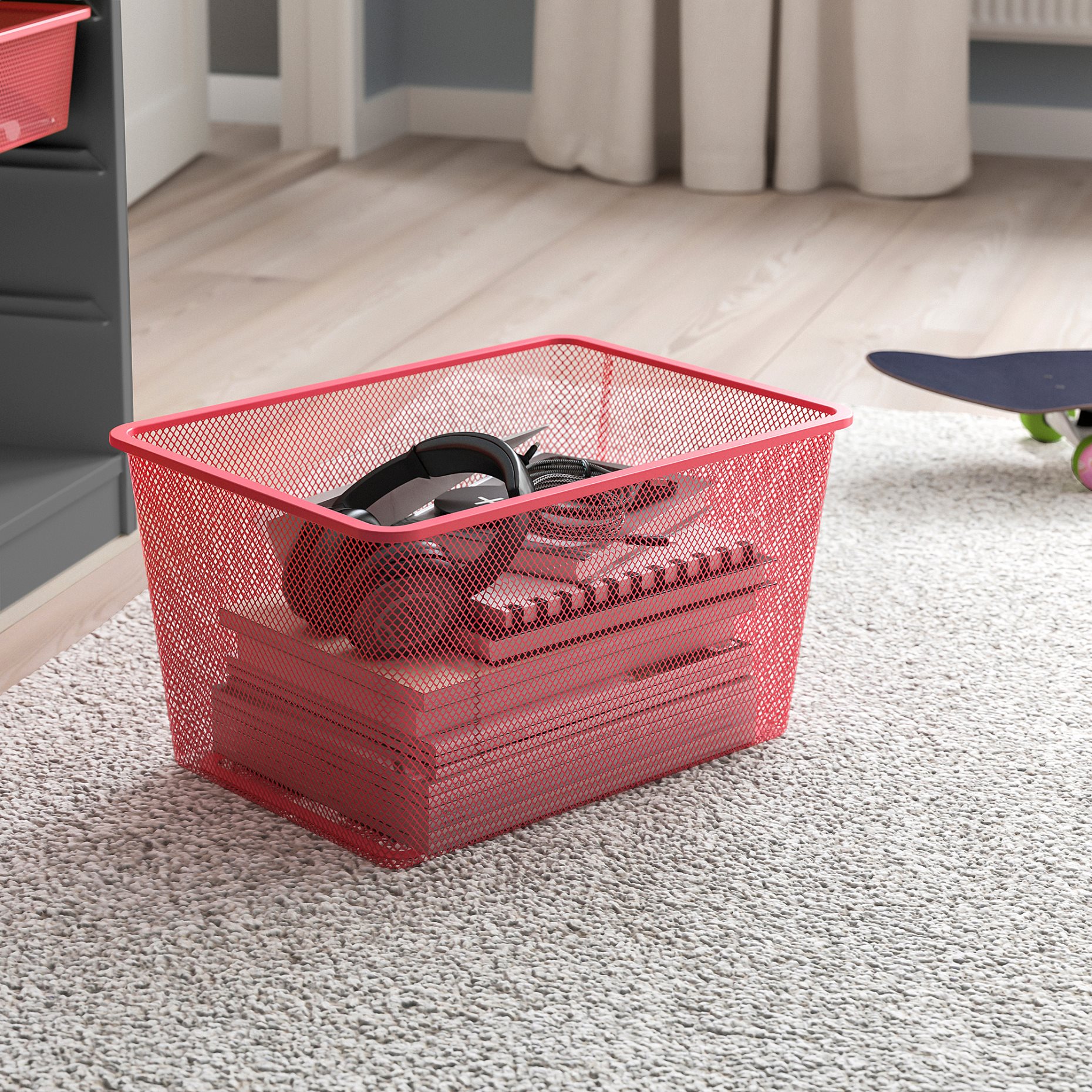 TROFAST, storage combination with boxes, 99x44x94 cm, 395.268.55