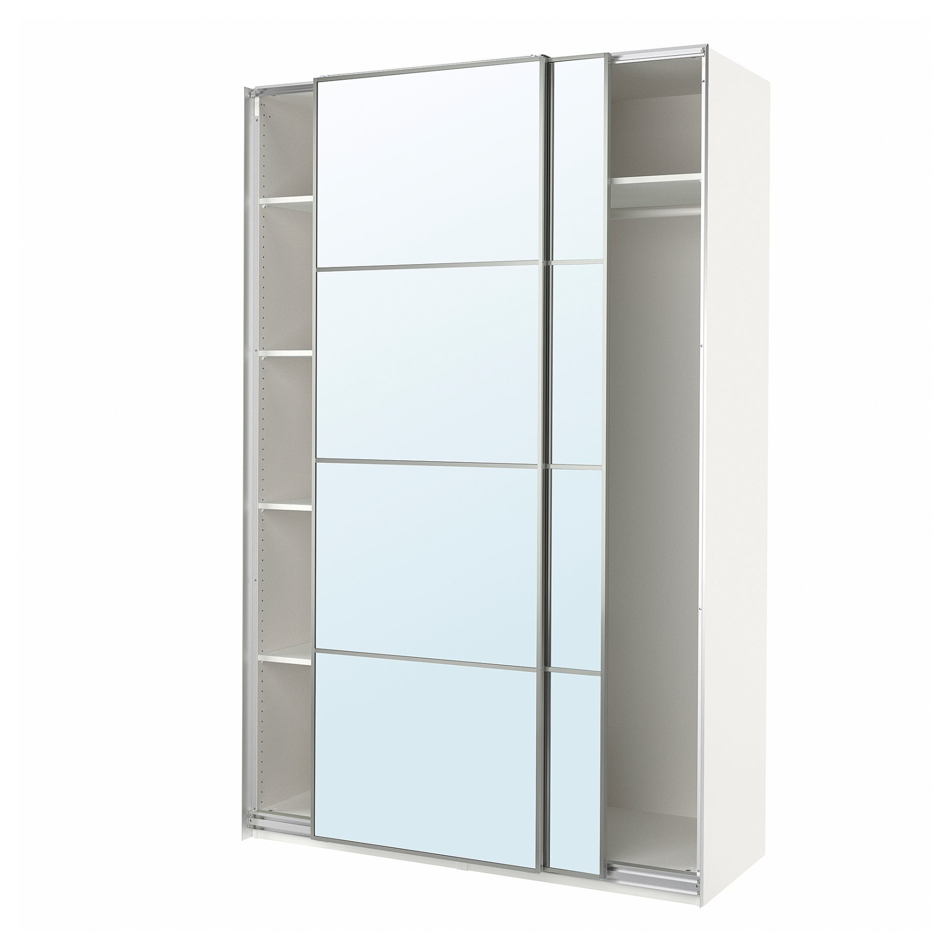 PAX/AULI, ντουλάπα με συρόμενες πόρτες, 150x66x236 cm, 395.613.11