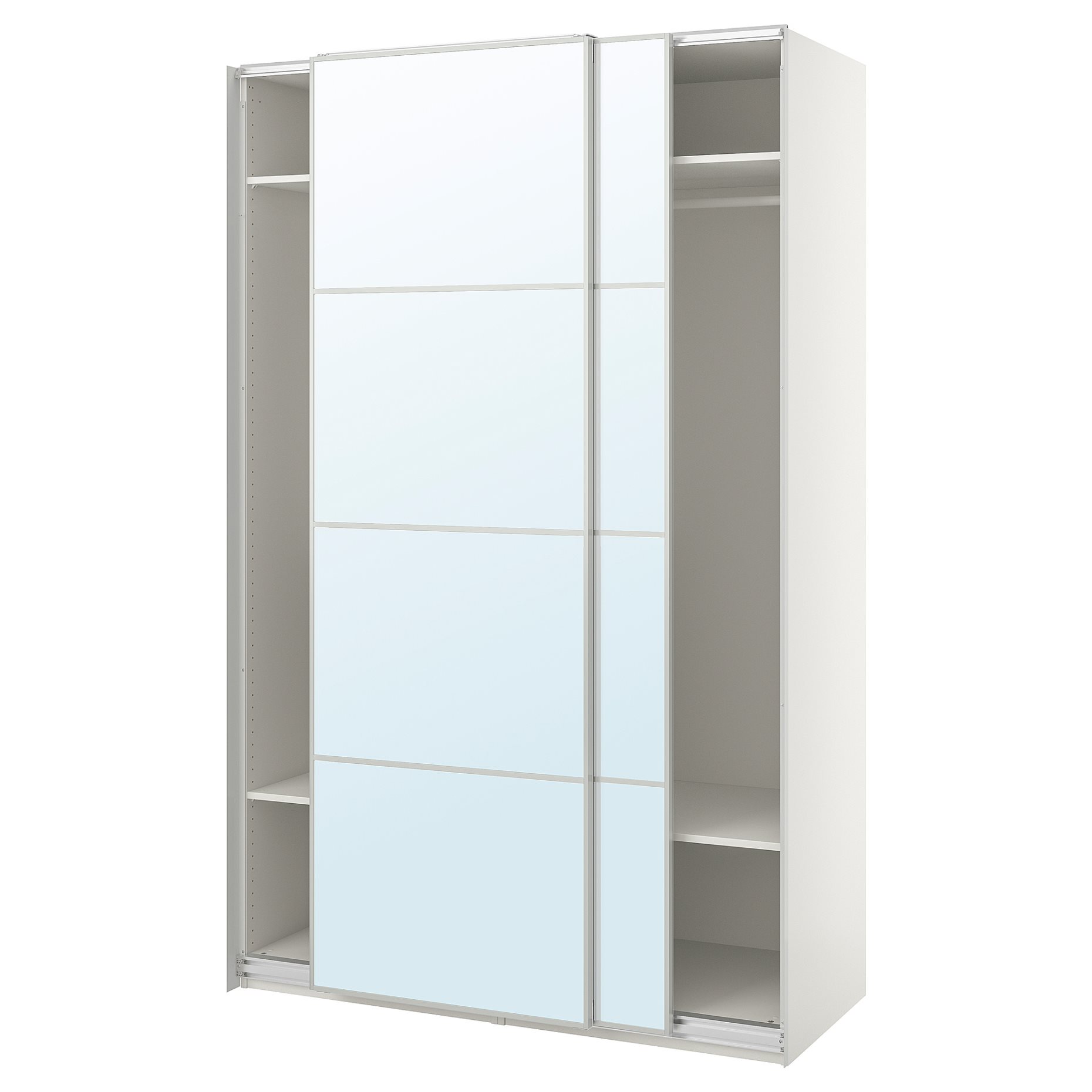 PAX/AULI, ντουλάπα με συρόμενες πόρτες, 150x66x236 cm, 395.613.54