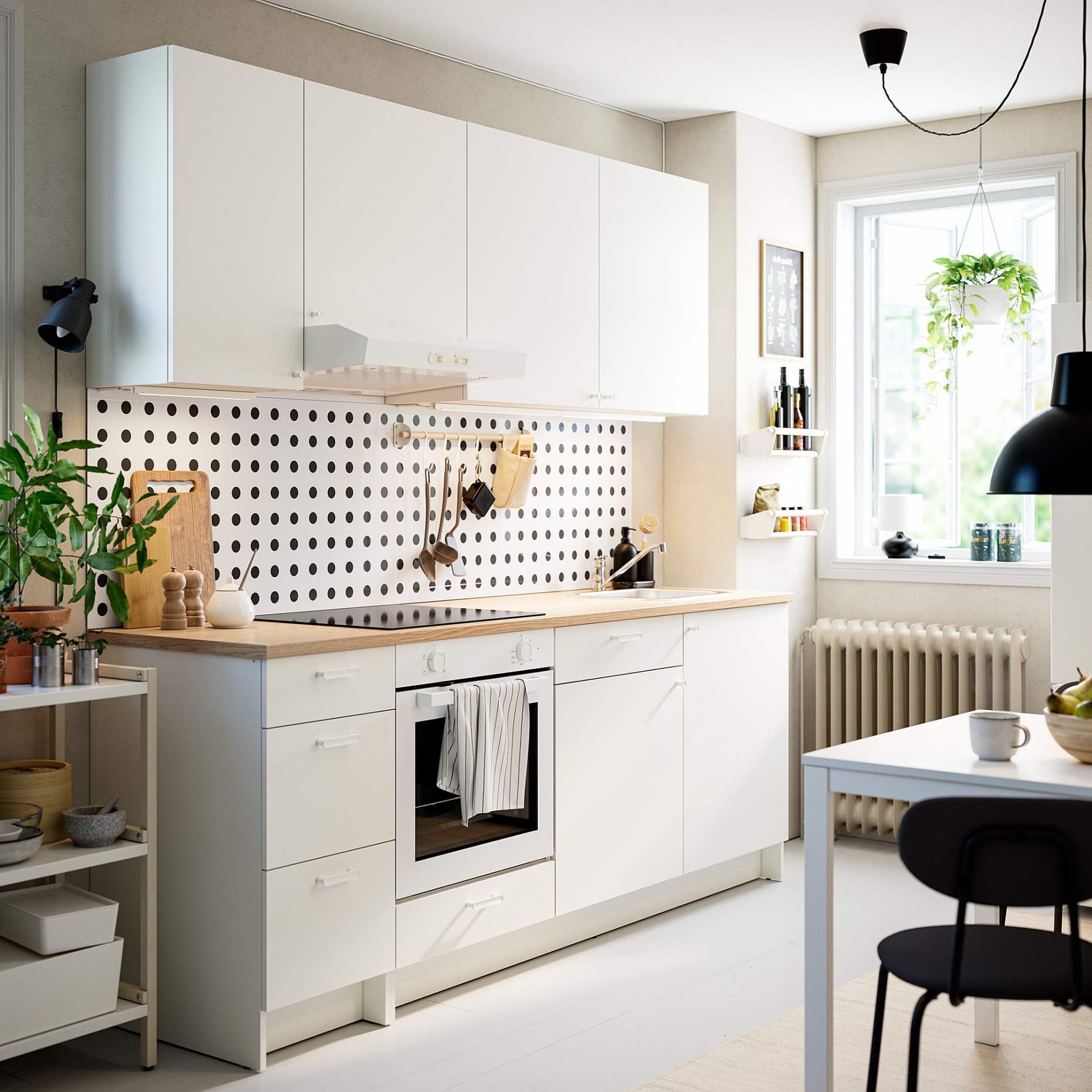 KNOXHULT, kitchen, 220x61x220 cm, 395.811.30