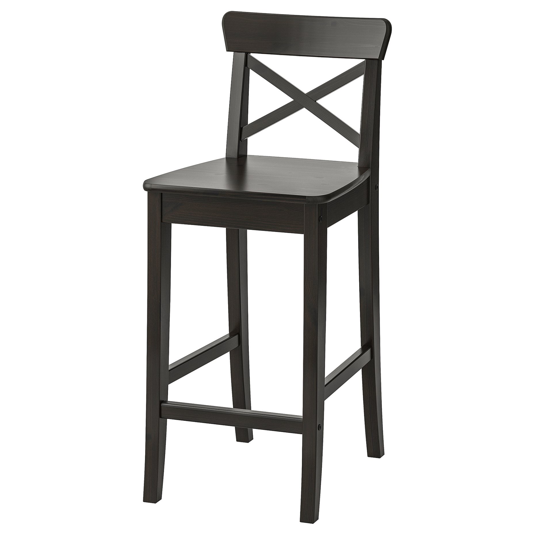 INGOLF, bar stool with backrest, 402.485.13