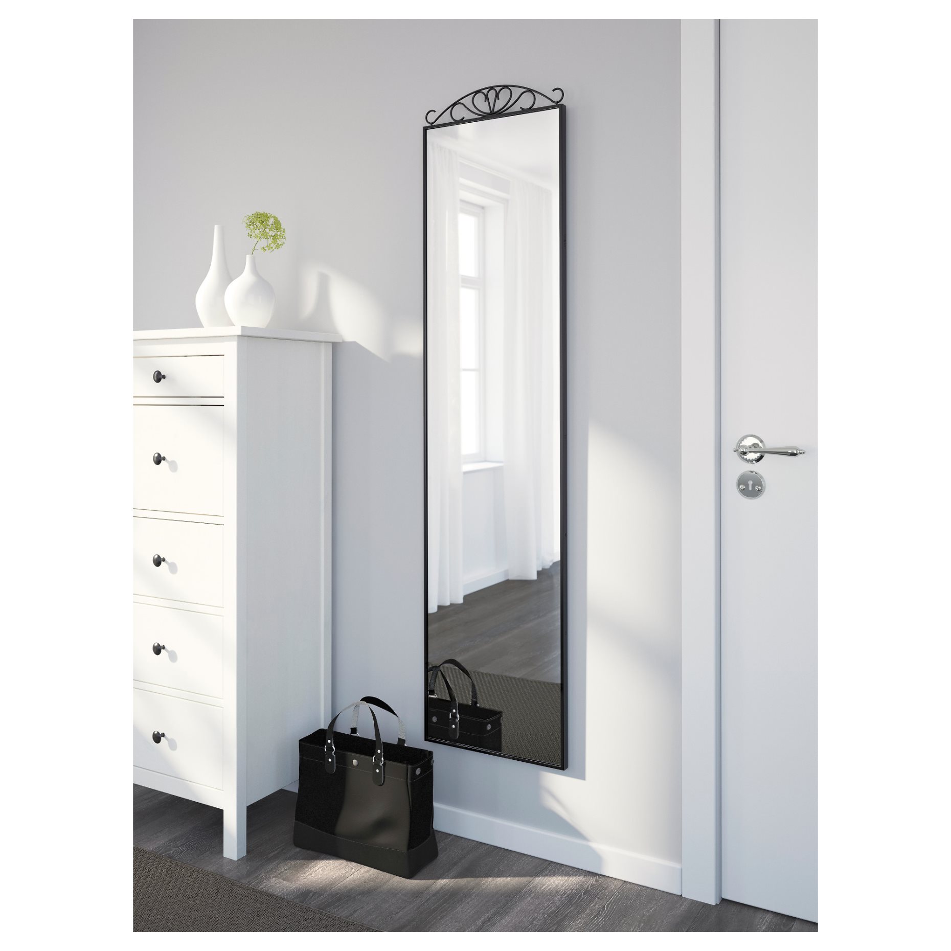 KARMSUND, standing mirror, 40x167 cm, 402.949.82