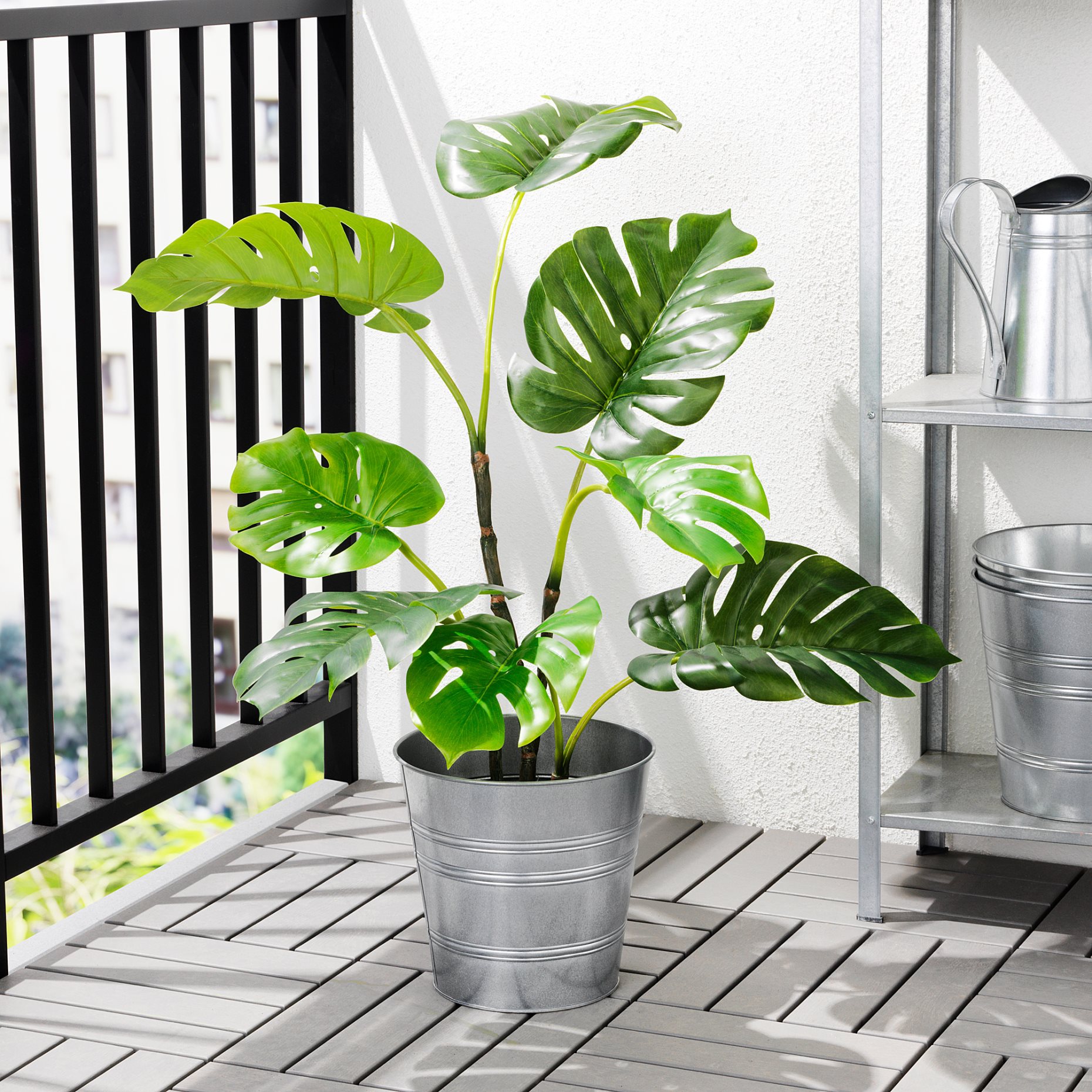 FEJKA, artificial potted plant in/outdoor, Monstera, 403.952.88