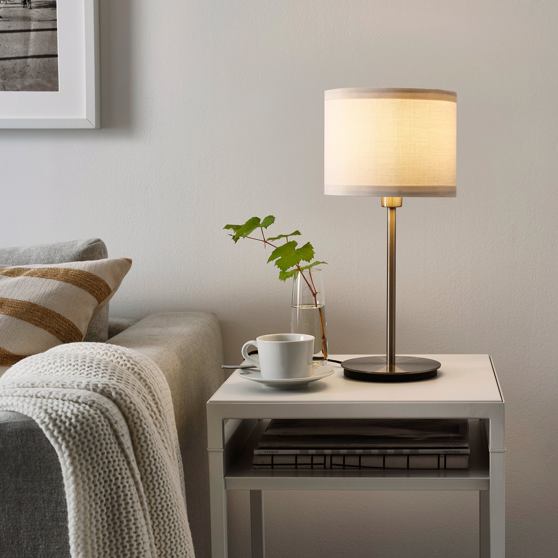 SKAFTET, table lamp base, 404.041.03