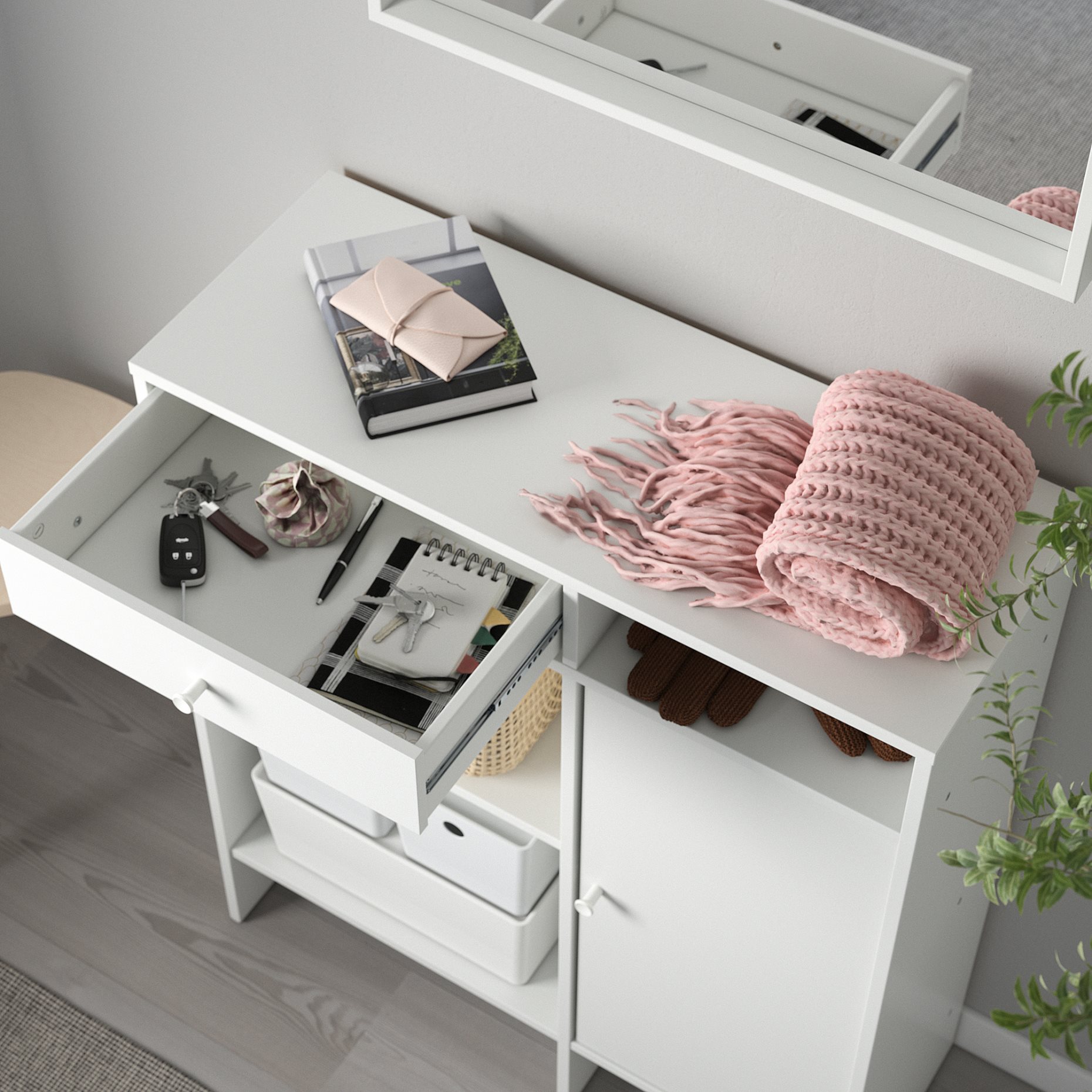 BAGGEBO, sideboard, 78x92 cm, 405.536.16