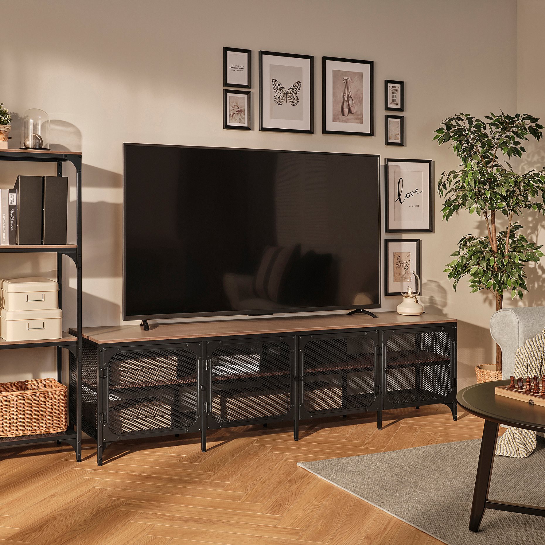 FJÄLLBO, TV bench, 198x45x54 cm, 405.790.32